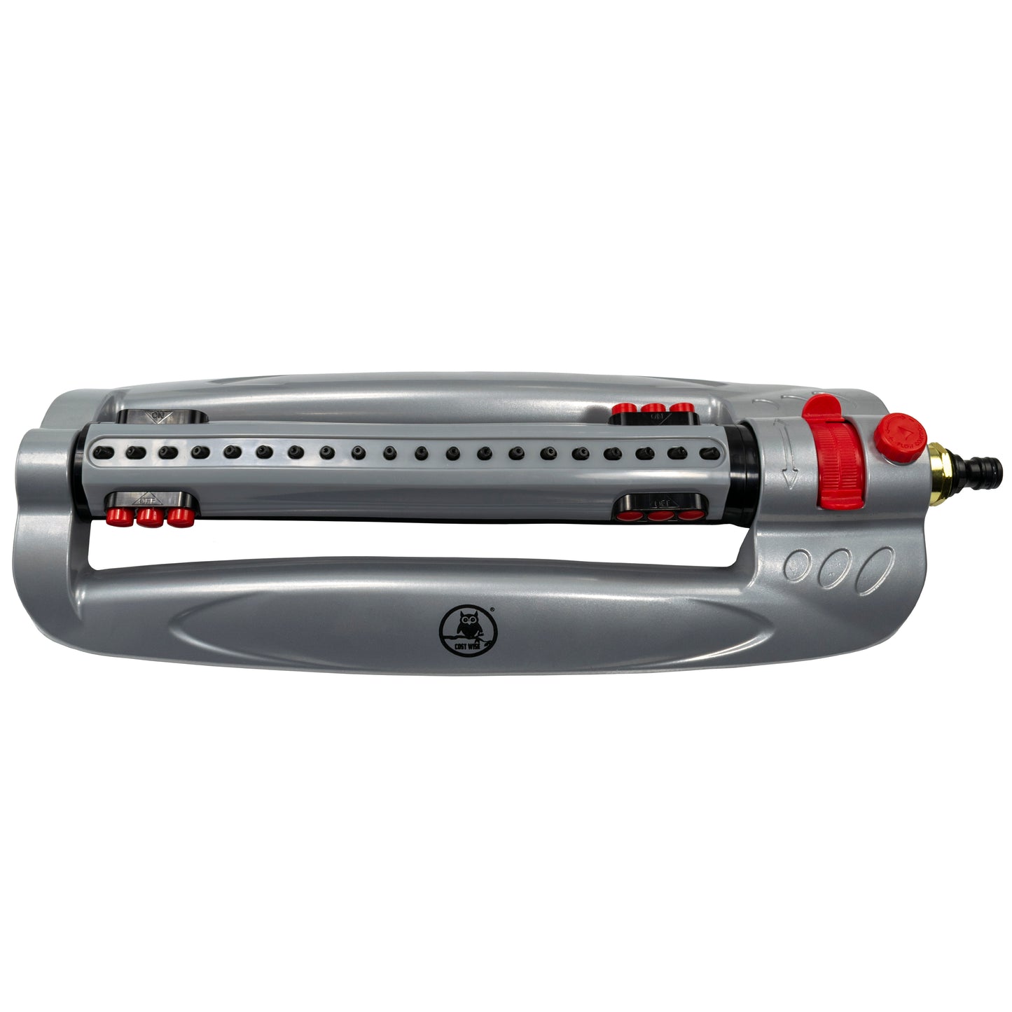 Adjustable Oscillating Bar Sprinkler for Even Garden Watering