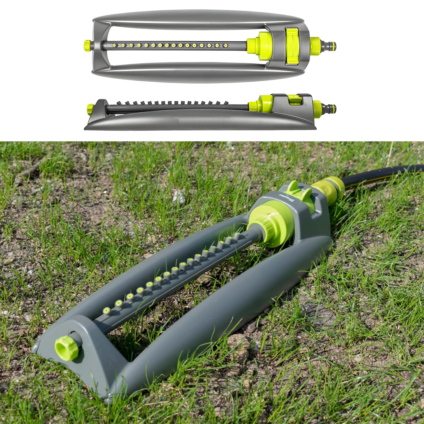 Oscillating Bar Sprinkler, Lime line