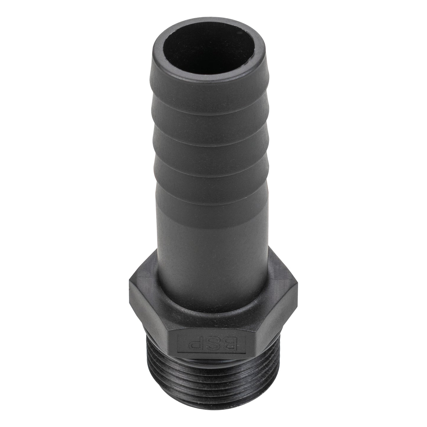 Stainless Steel Ball PP Valve & Barbed Outlet, 1"