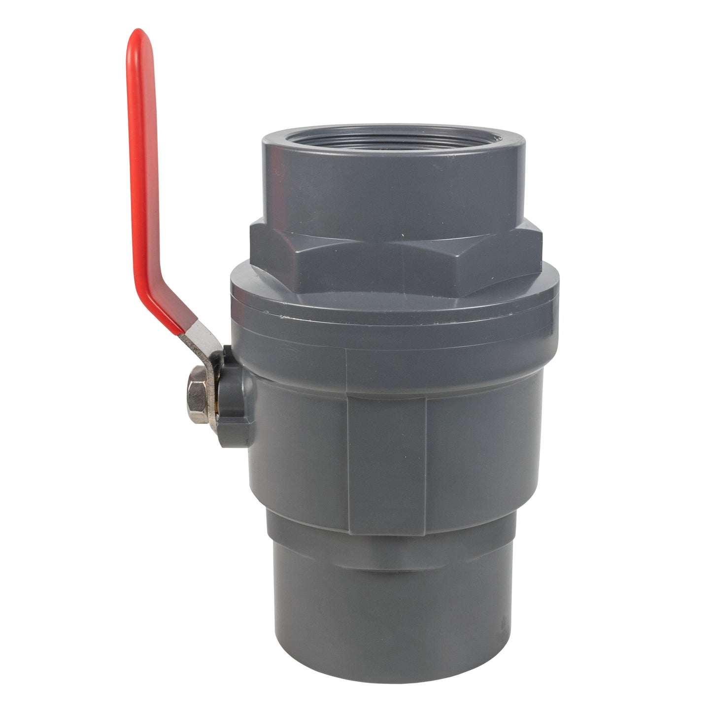 Stainless Steel Ball PP Valve & Barbed Outlet, 3"