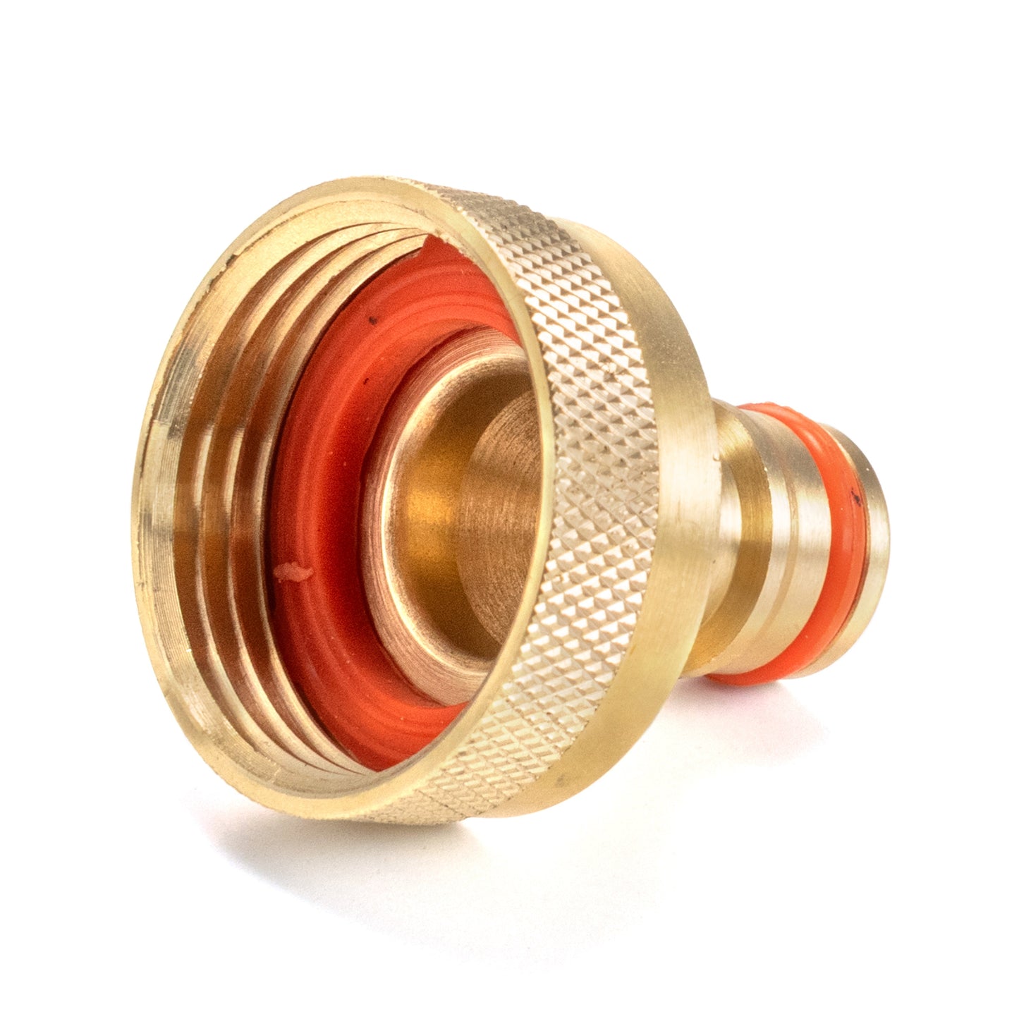 Female Tap Connector – 1” BSPF, Brass