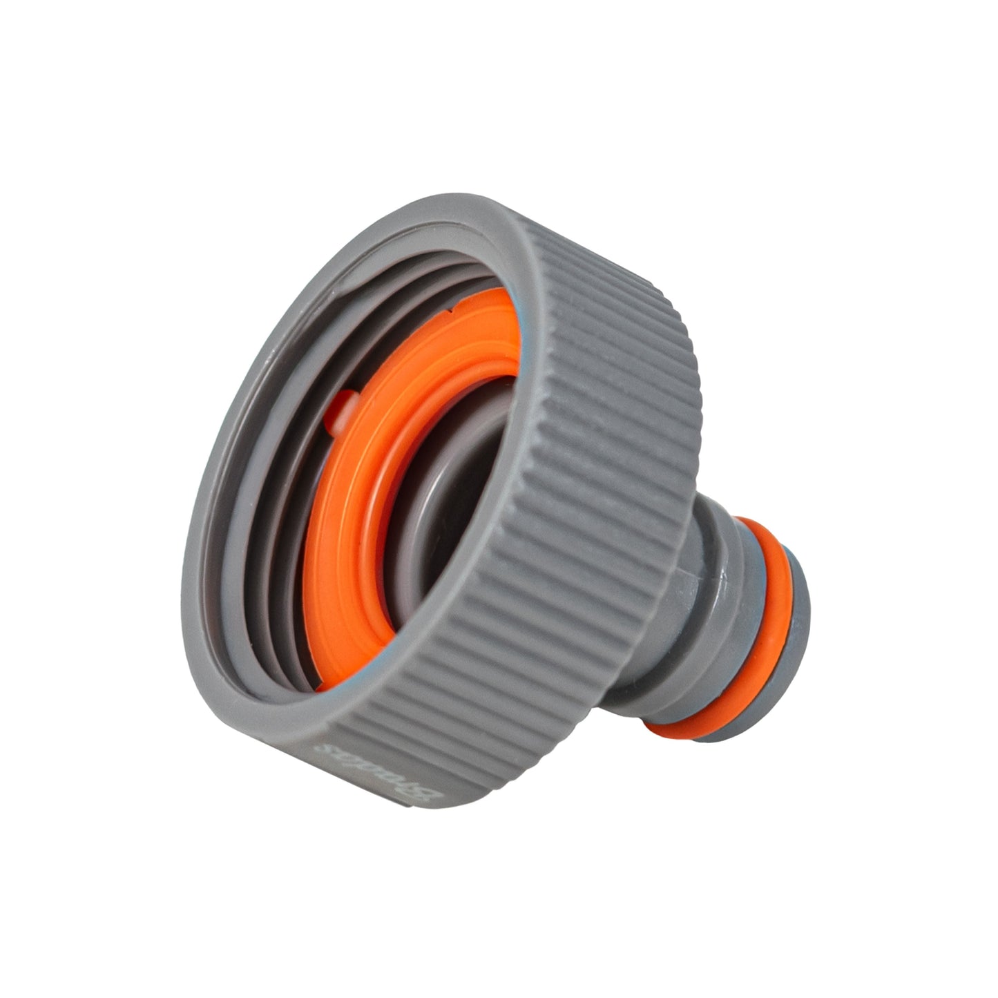 Female Tap Connector – 1” BSPF, Grey