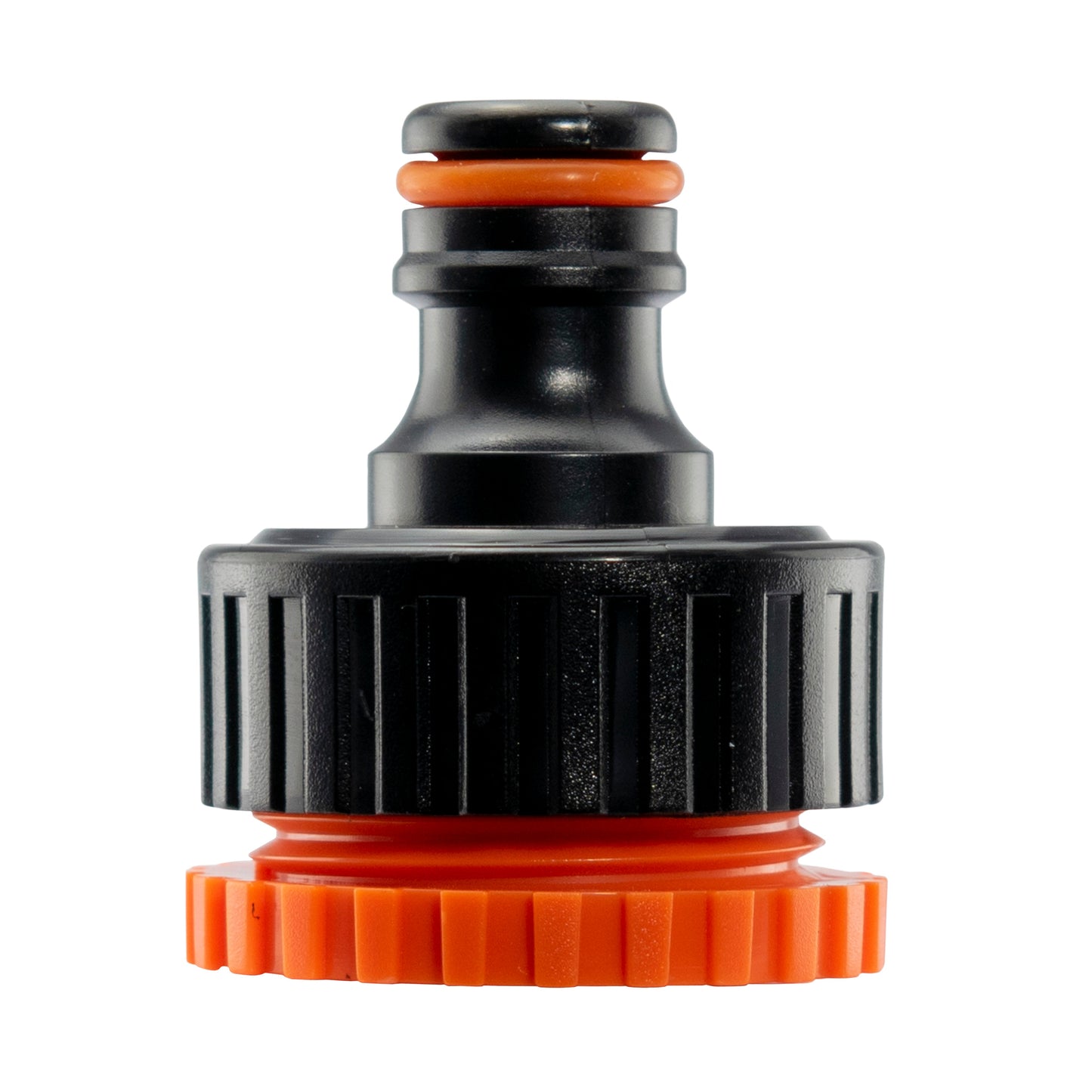 Hose Connectors Set with Nozzle, Black