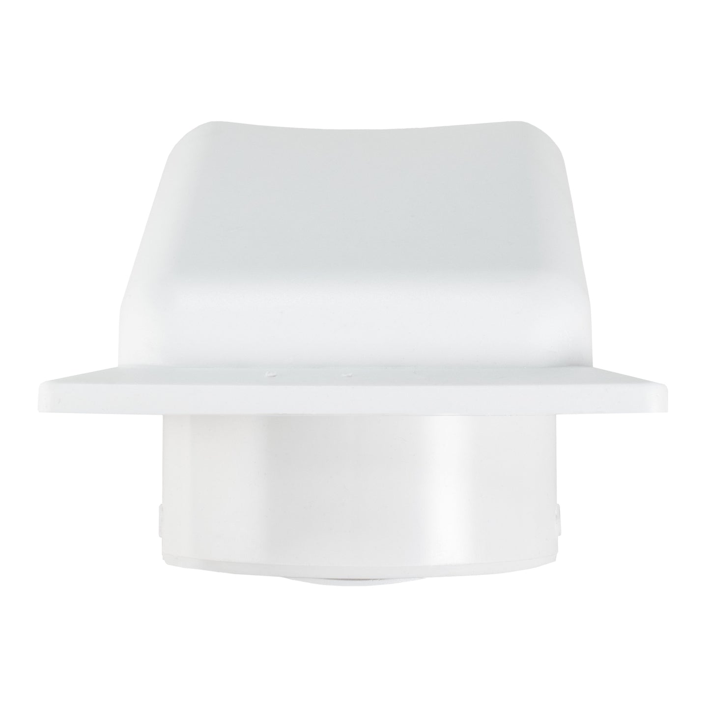 External Air Vent 100mm Hooded Duct Cover Gravity Flap Cowl Grille