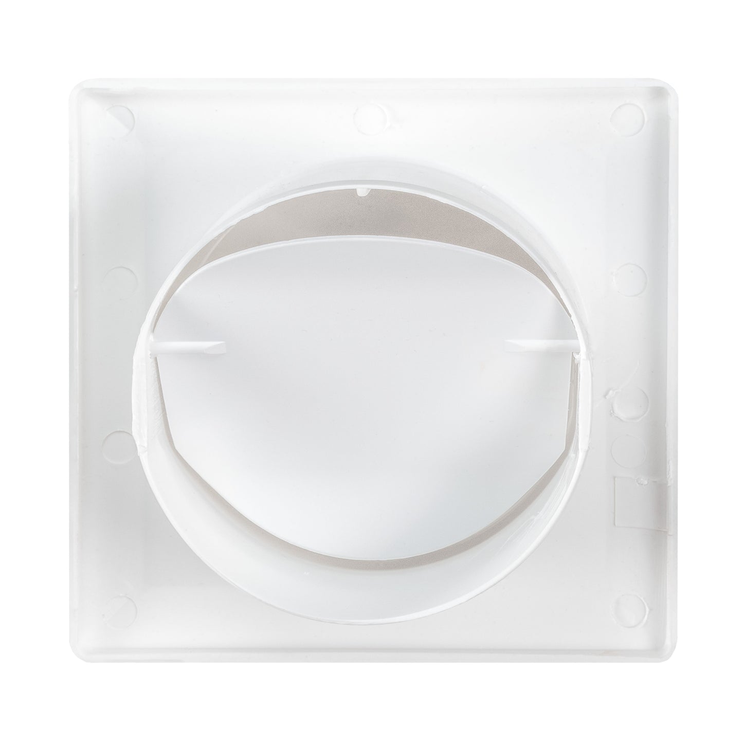 External Air Vent 100mm Hooded Duct Cover Gravity Flap Cowl Grille