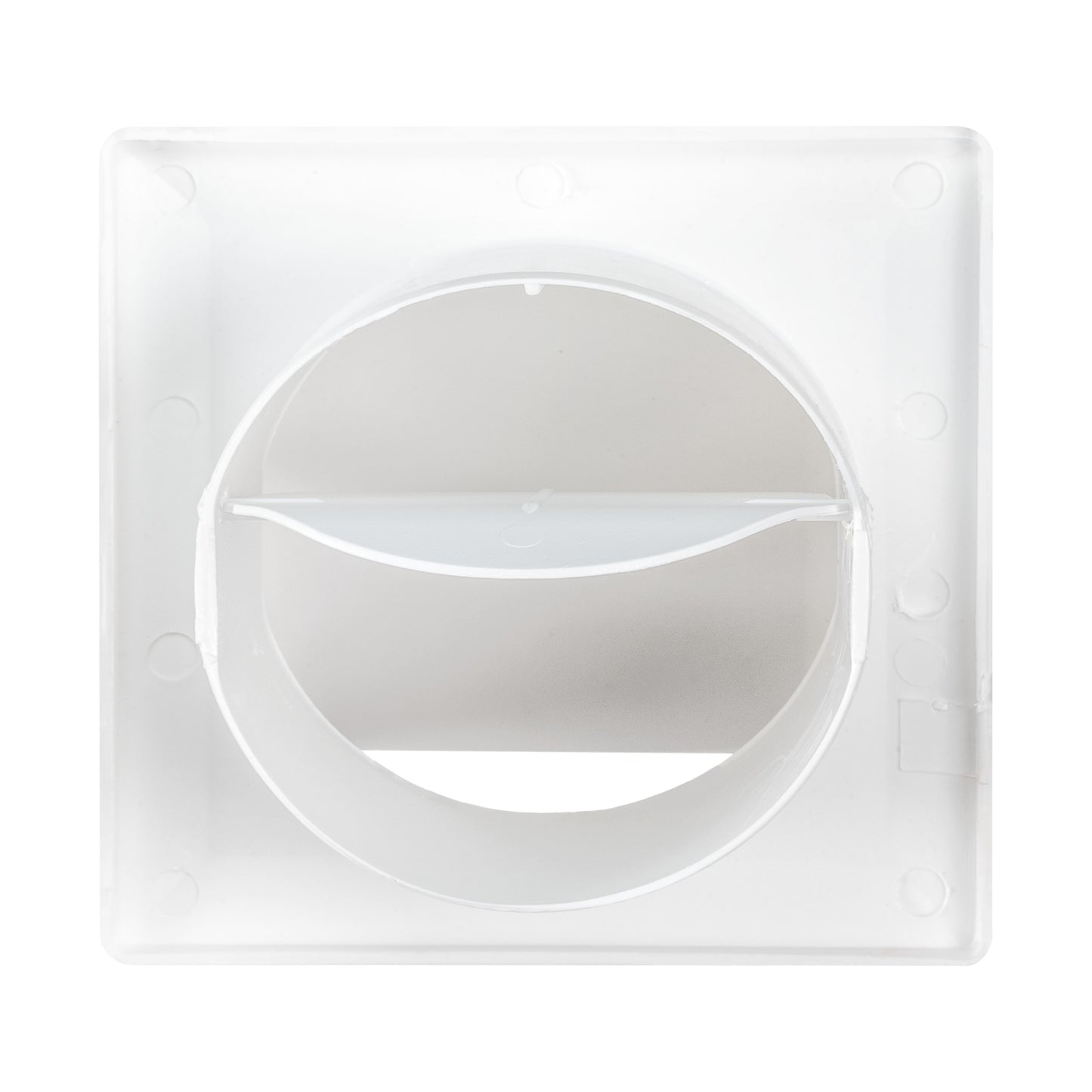 External Air Vent 100mm Hooded Duct Cover Gravity Flap Cowl Grille