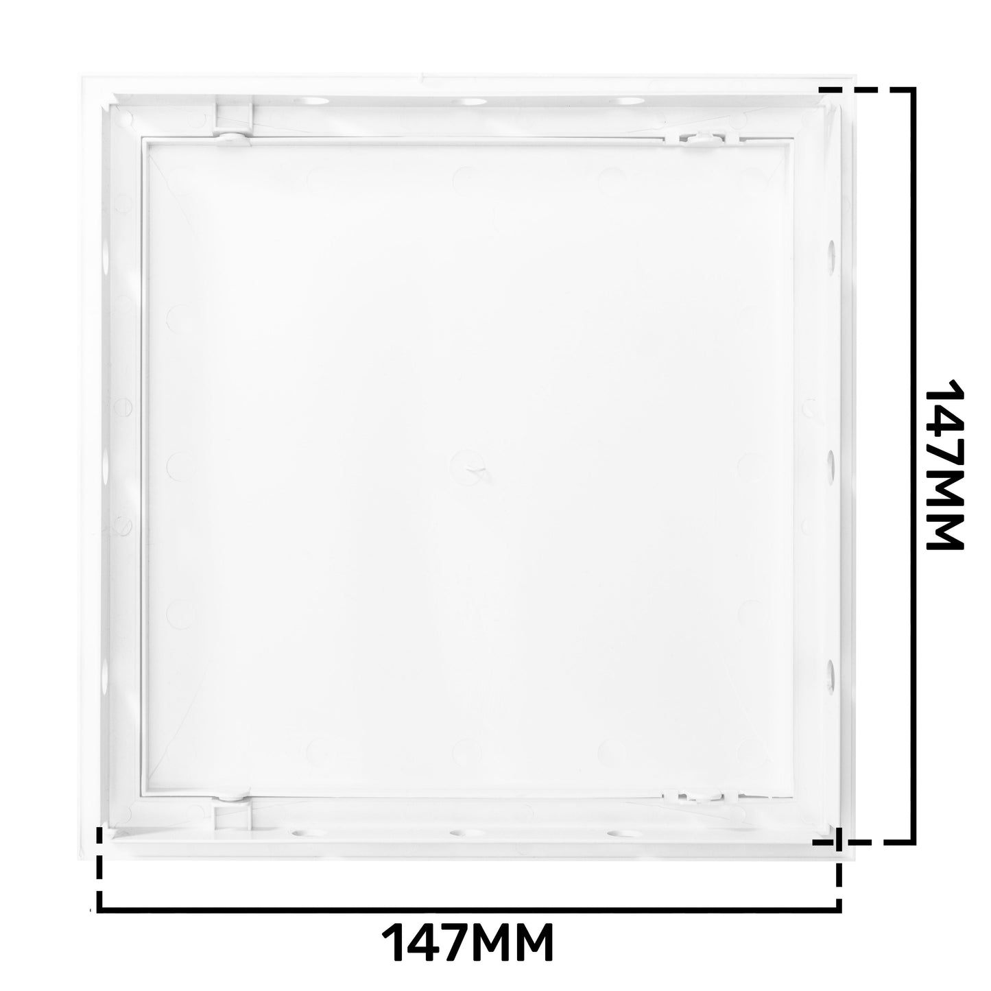 White Access Panel Service Door, 150mm x 150mm