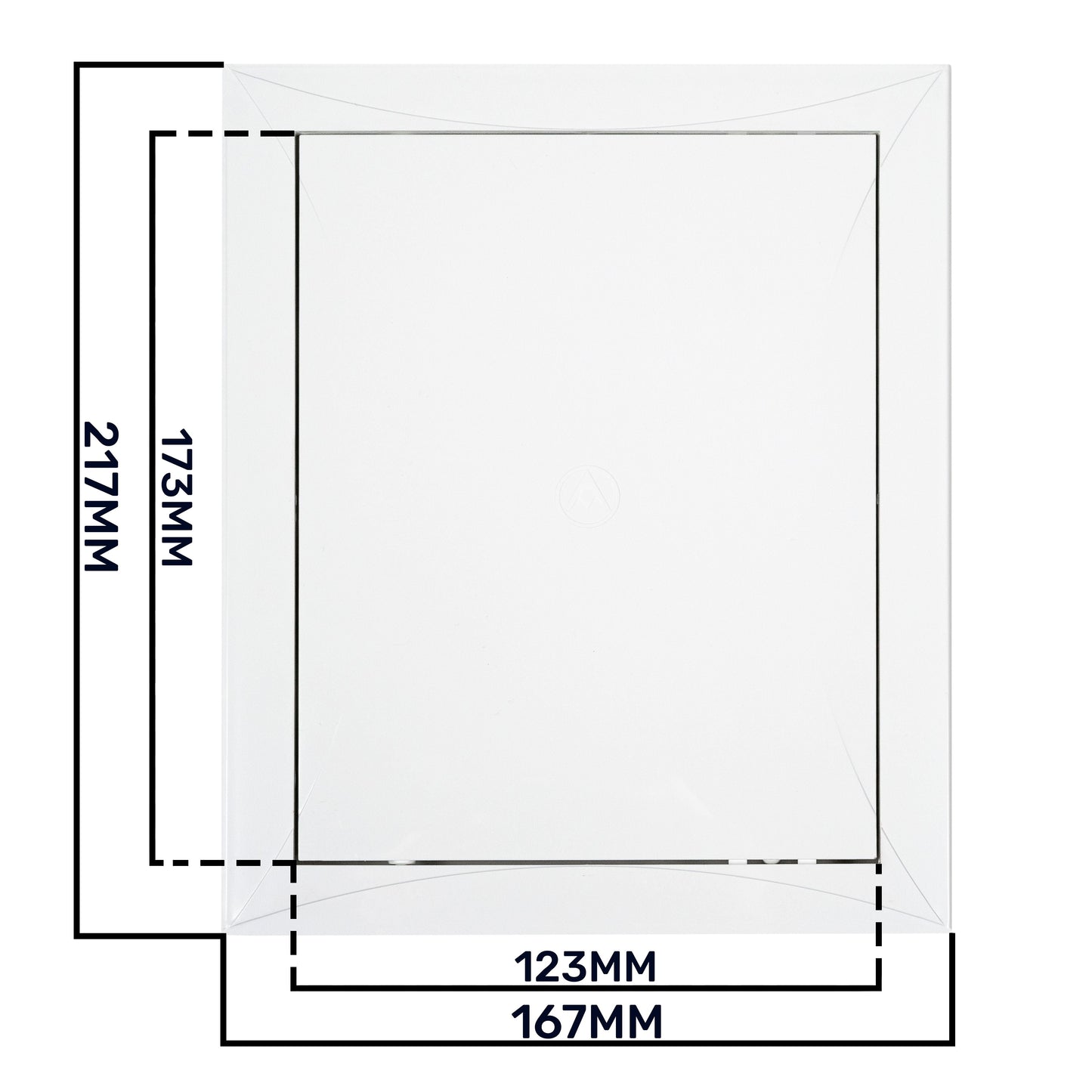 White Access Panel Service Door, 150mm x 200mm