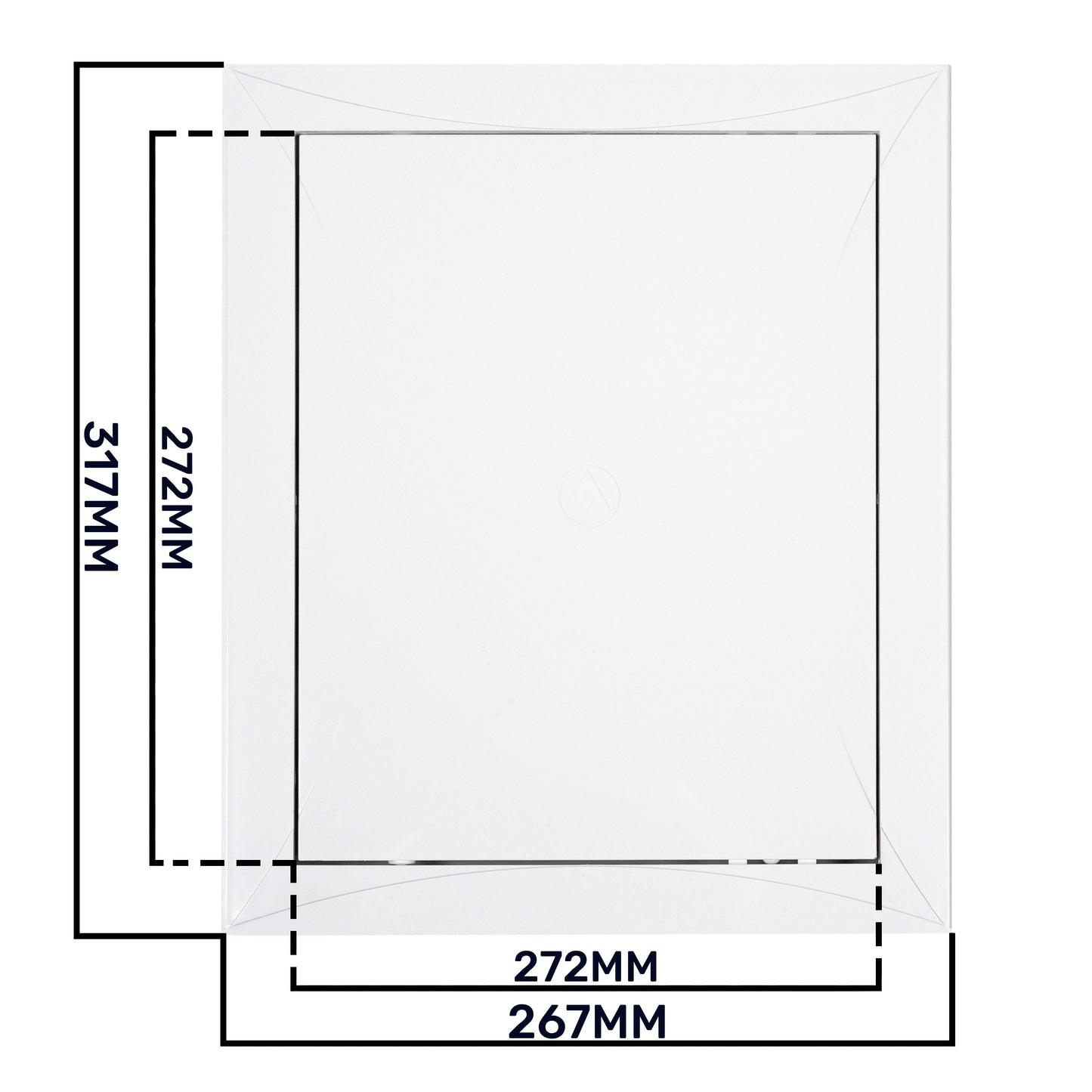 White Access Panel Service Door, 250mm x 300mm