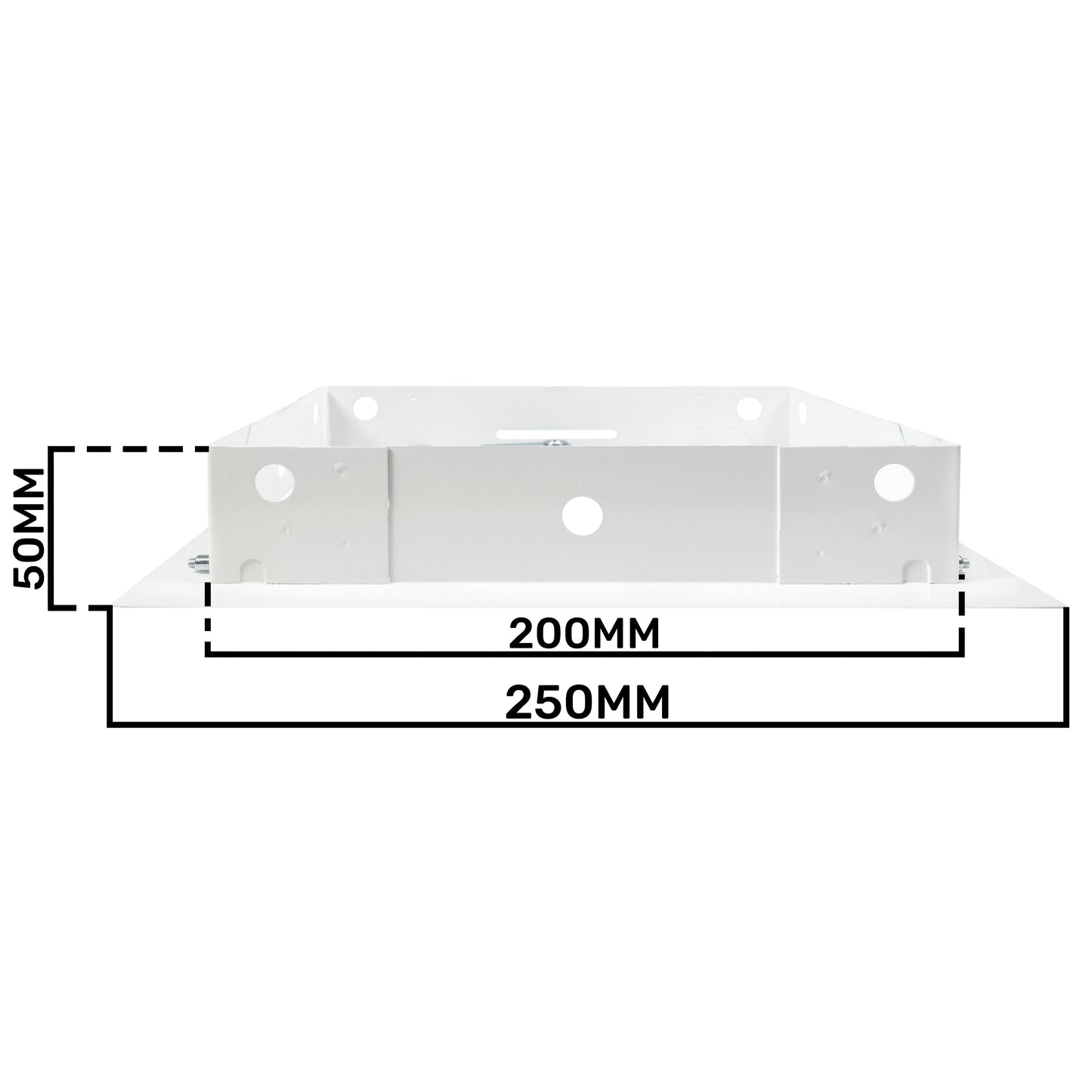 Lockable White Access Panel Service Door, 150mm x 200mm