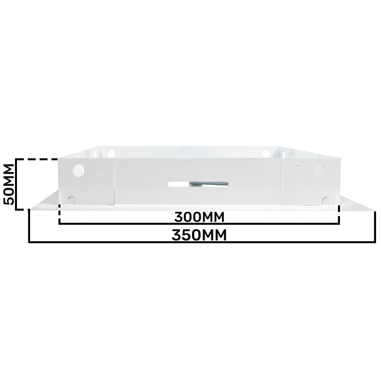 Lockable White Access Panel Service Door, 200mm x 300mm
