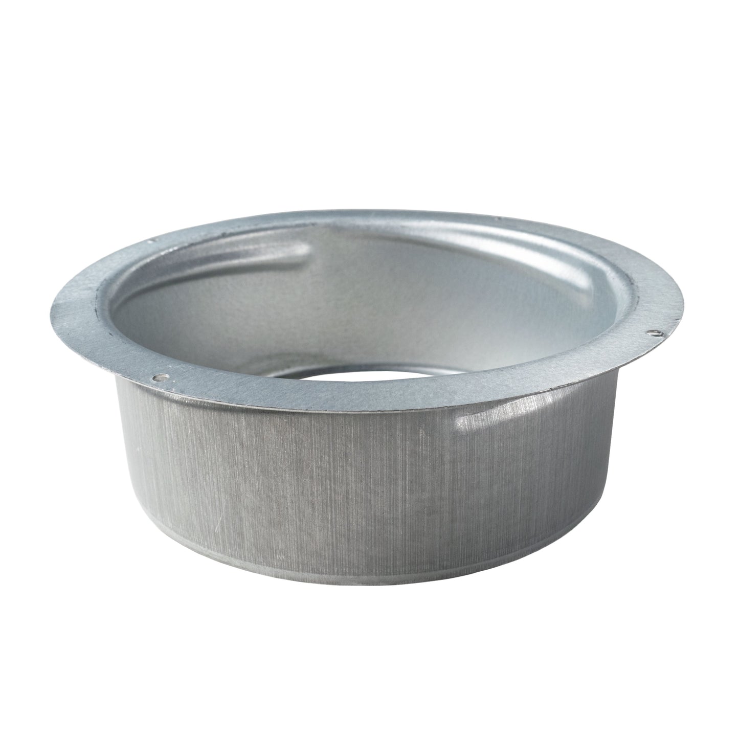 White Metal Anemostat Intake Ceiling Valve, 125mm