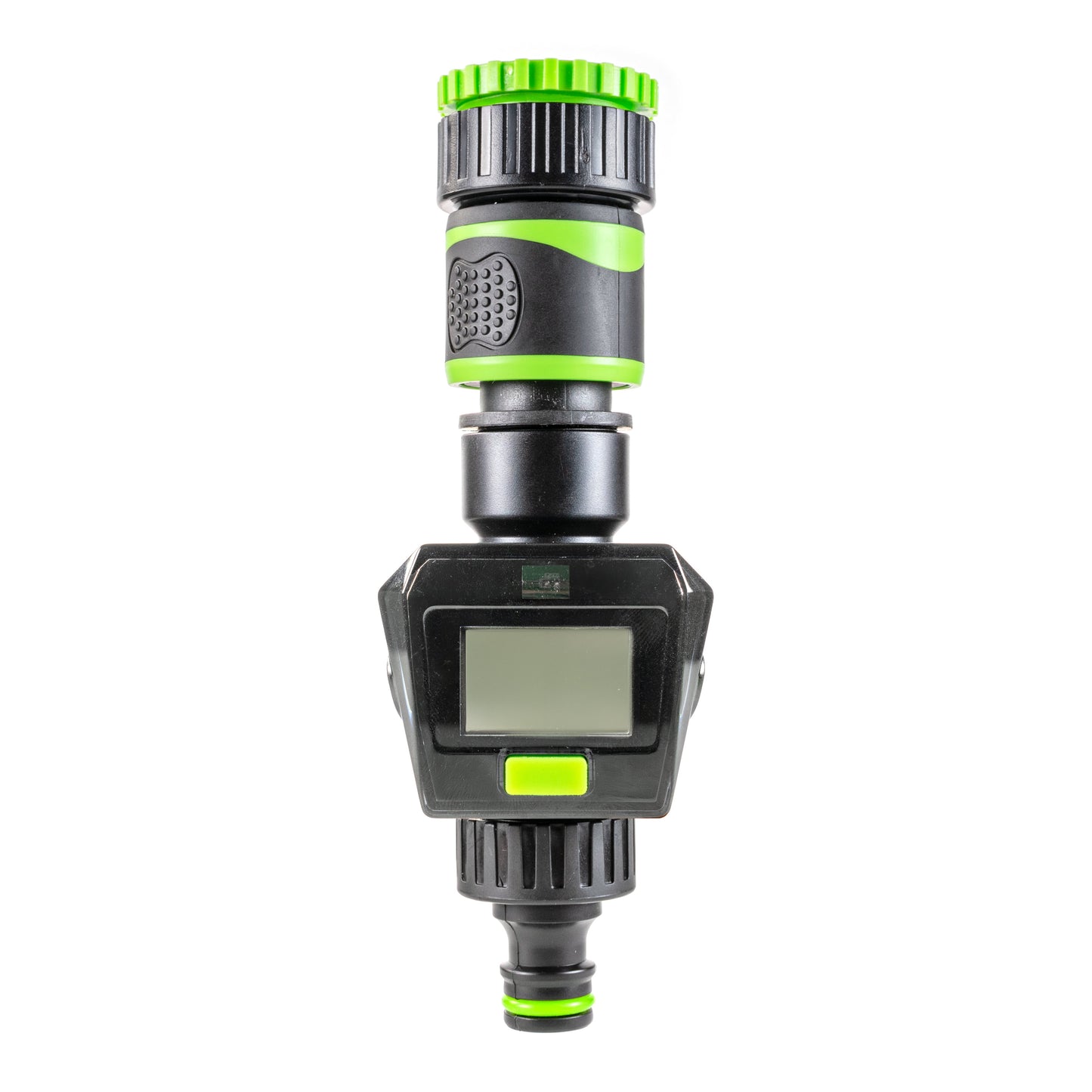 Water Flow Meter, Green & Black