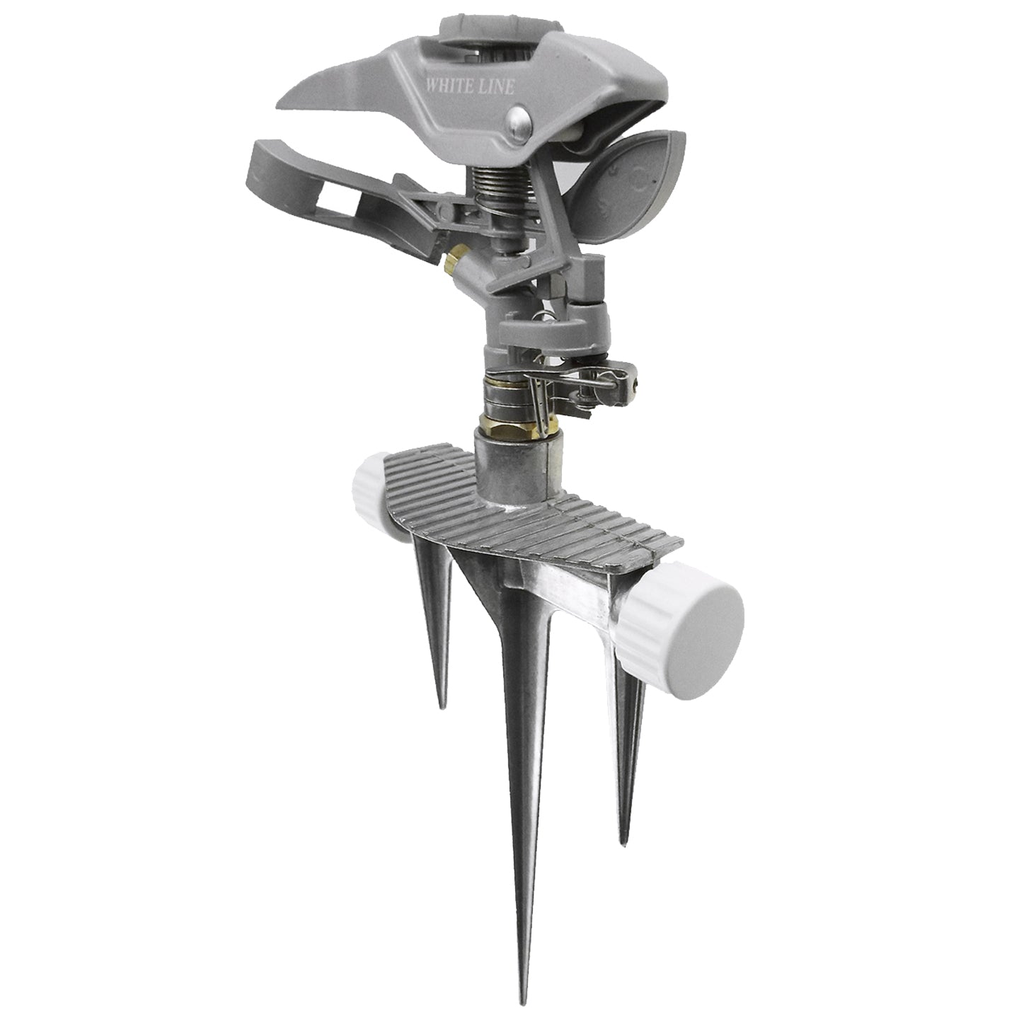Triton Pulsating Lawn Sprinkler, White line