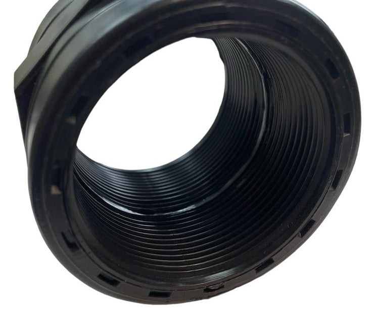Polypropylene Straight Inline Socket Connector, 2"
