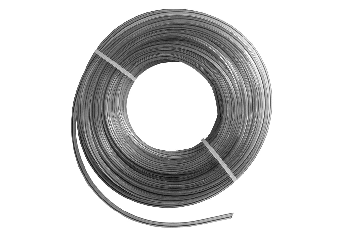 15m Dual Core Twisted Black Star Trimmer Line, 2.4mm