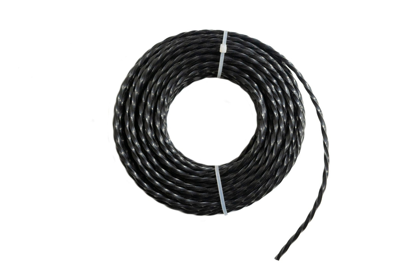 15m Twisted Black Trimmer Line, 2.4mm