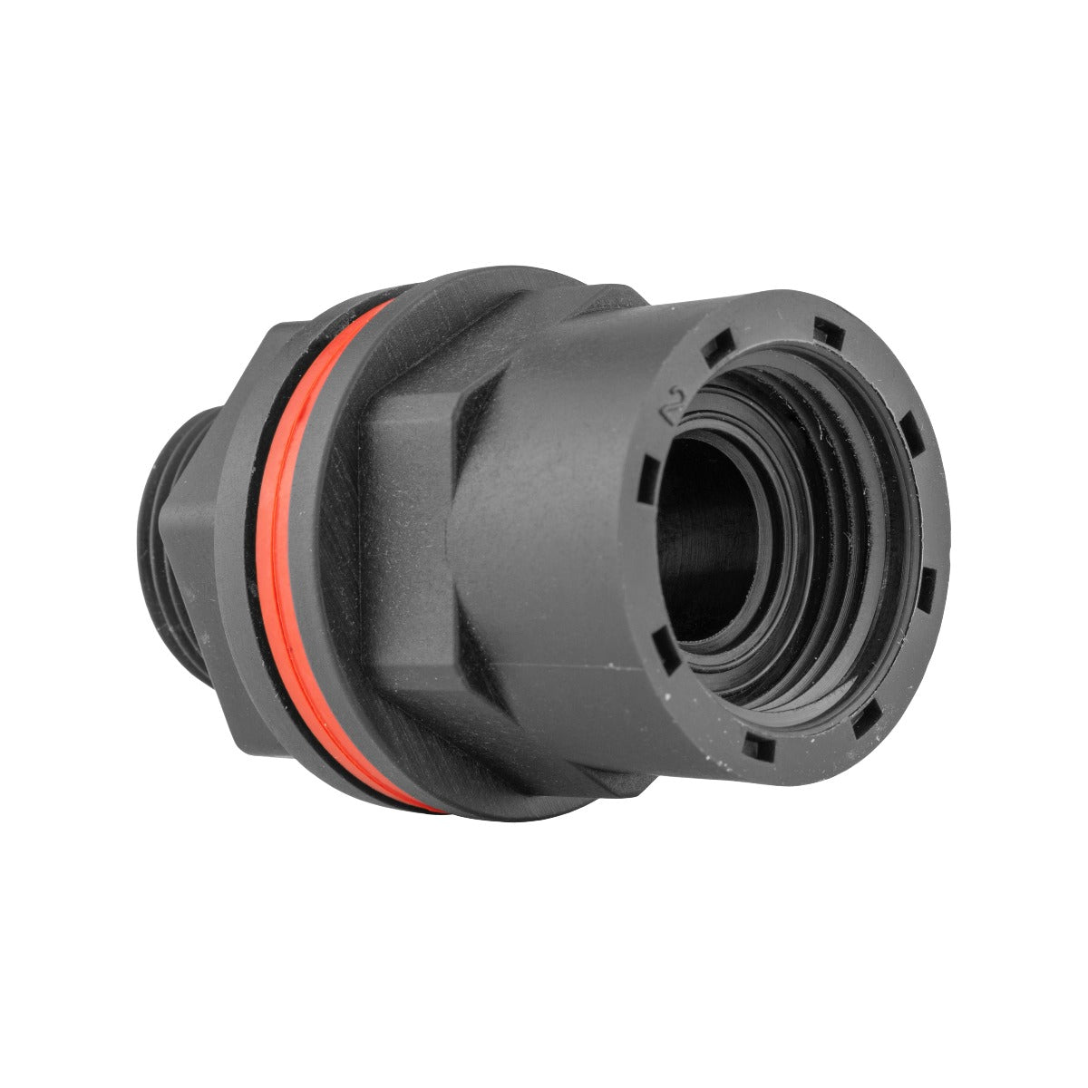 Water Butt Tank Adapter, 3/4" BSPM to 1/2" BSPF
