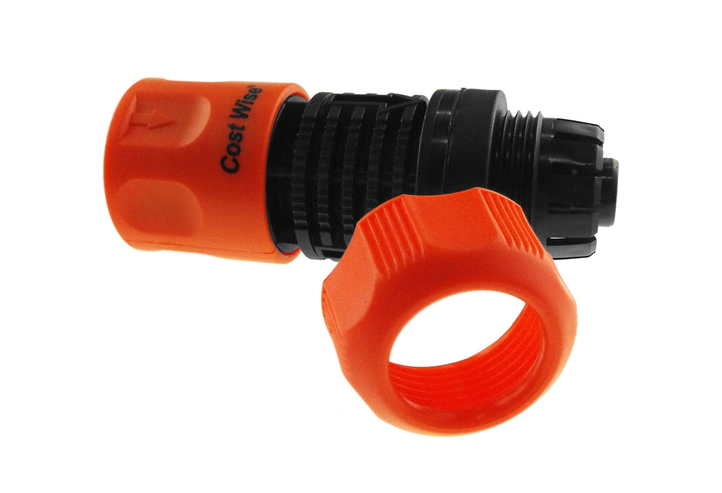 Female Hosepipe to Quick Connector Pressure Reducer, Black