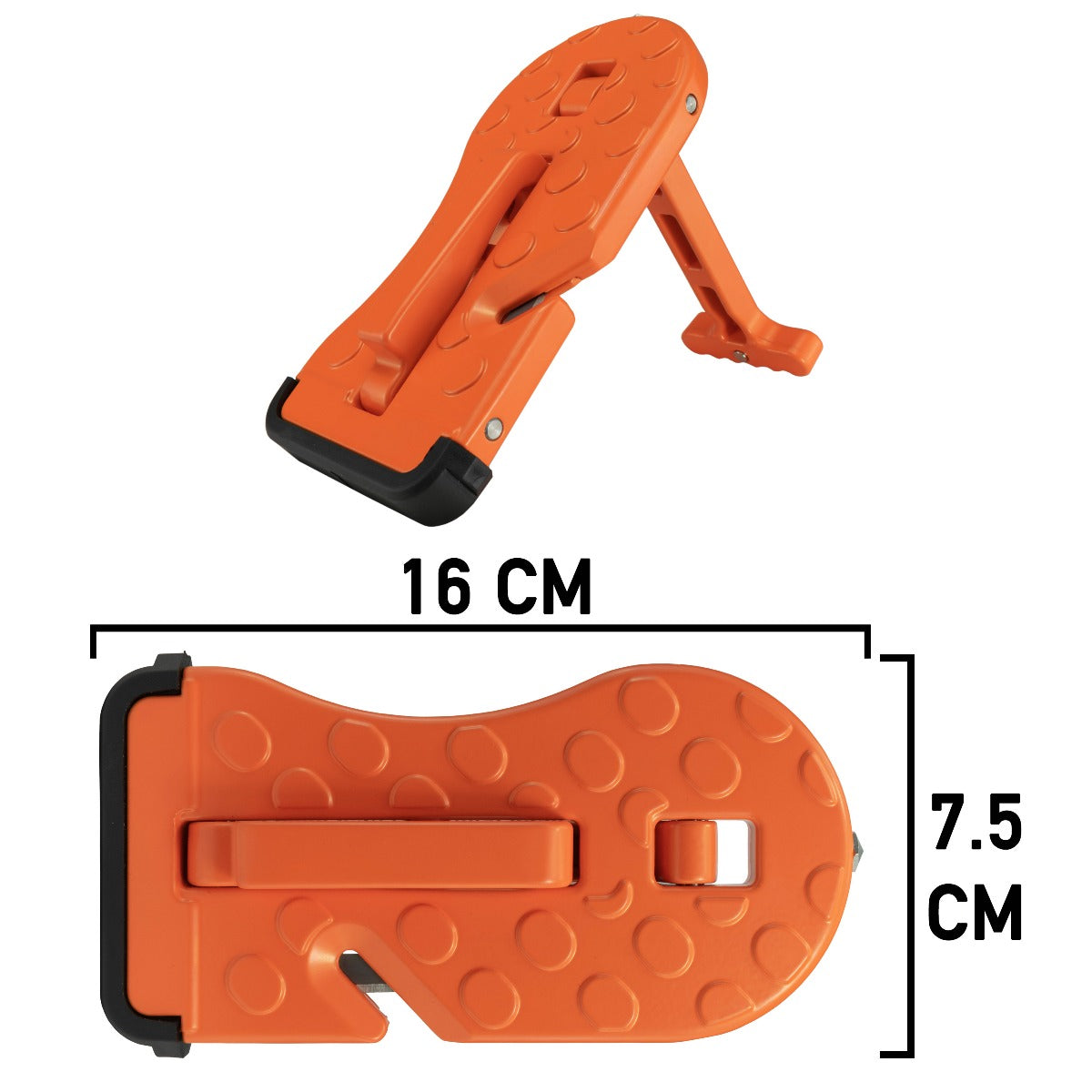 Type B Vehicle Car Door Step Up Ladder, Orange
