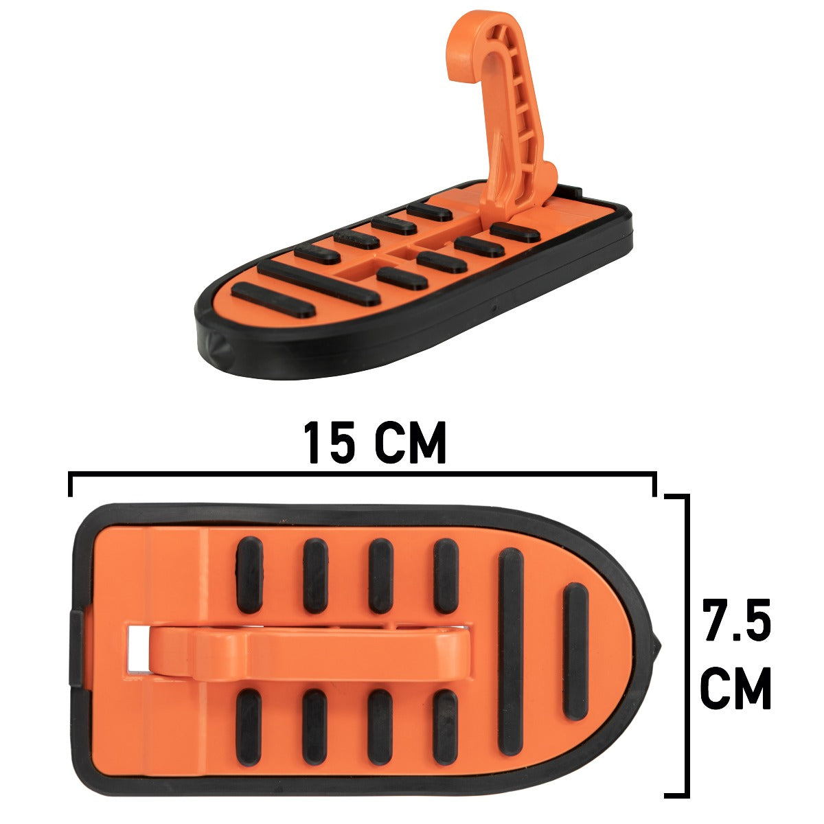 Type C Vehicle Car Door Step Up Ladder, Orange