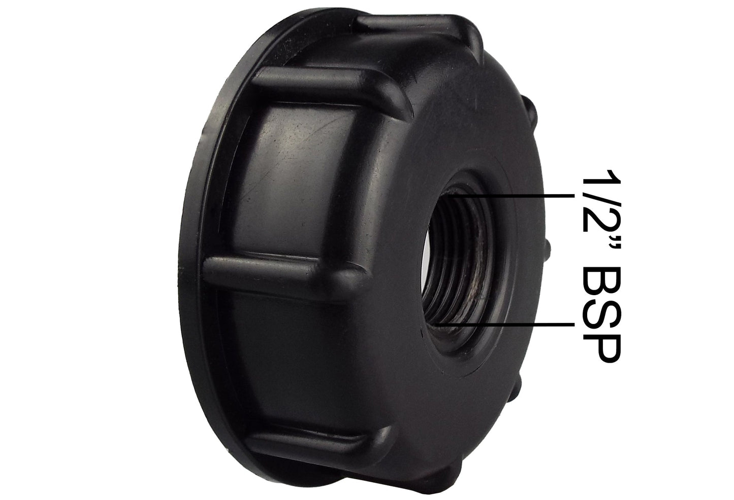 S60X6 IBC Adapter Cap with 1/2" BSP Female Thread