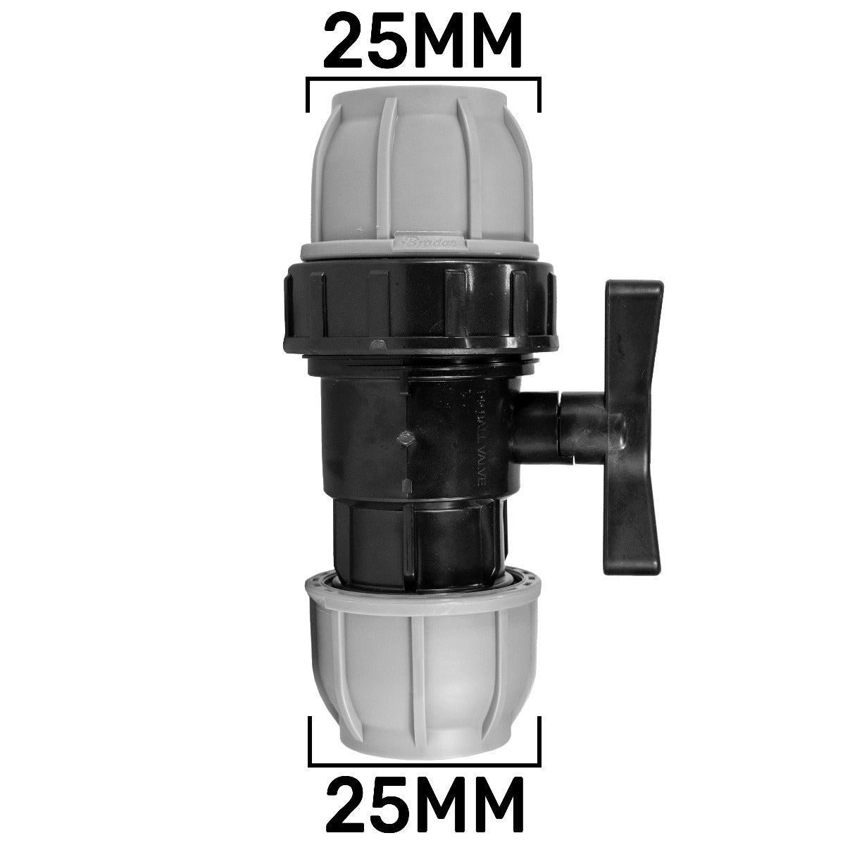 MDPE Stop Valve, 25mm