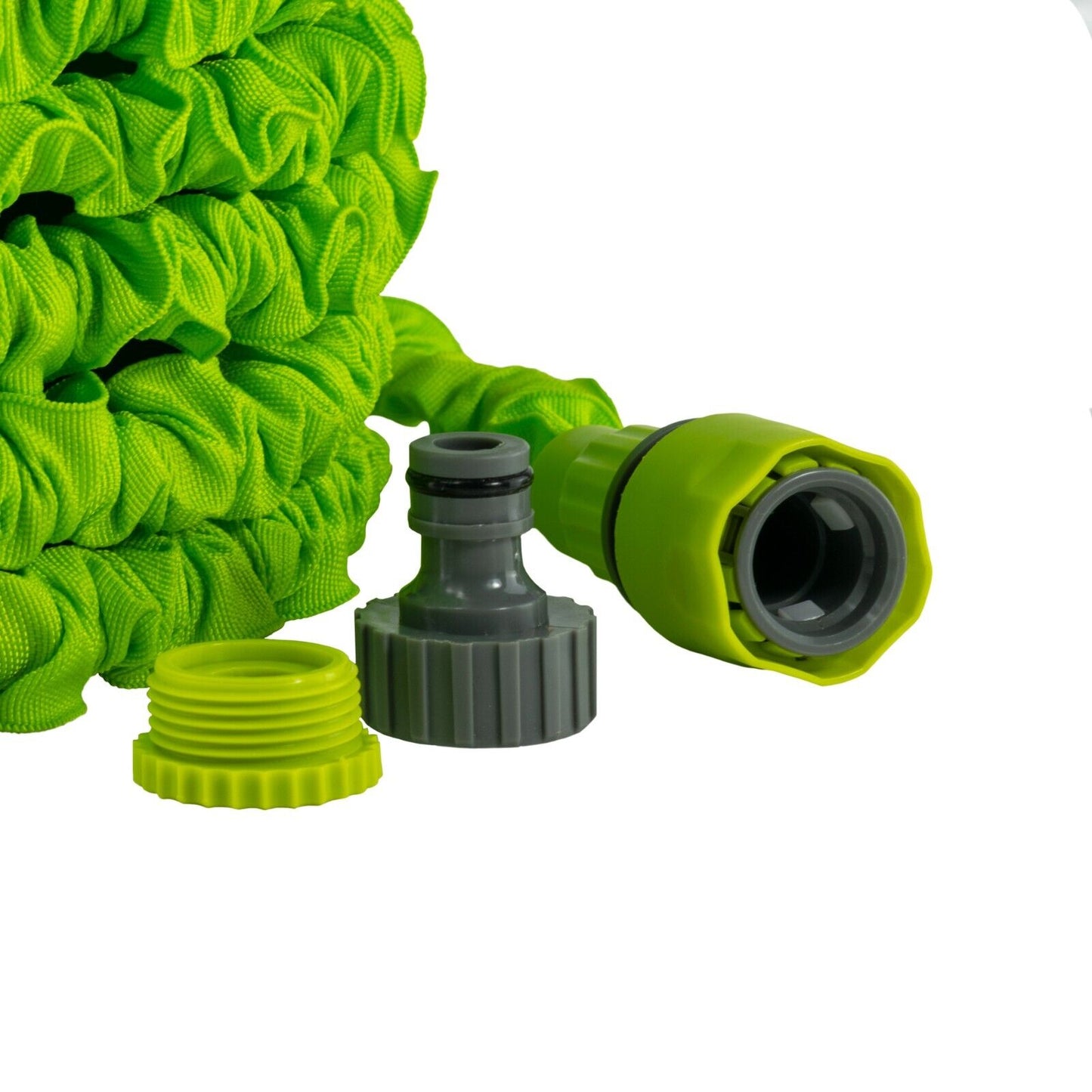 Green Expandable Pressure Water Hose Set with Sprayer