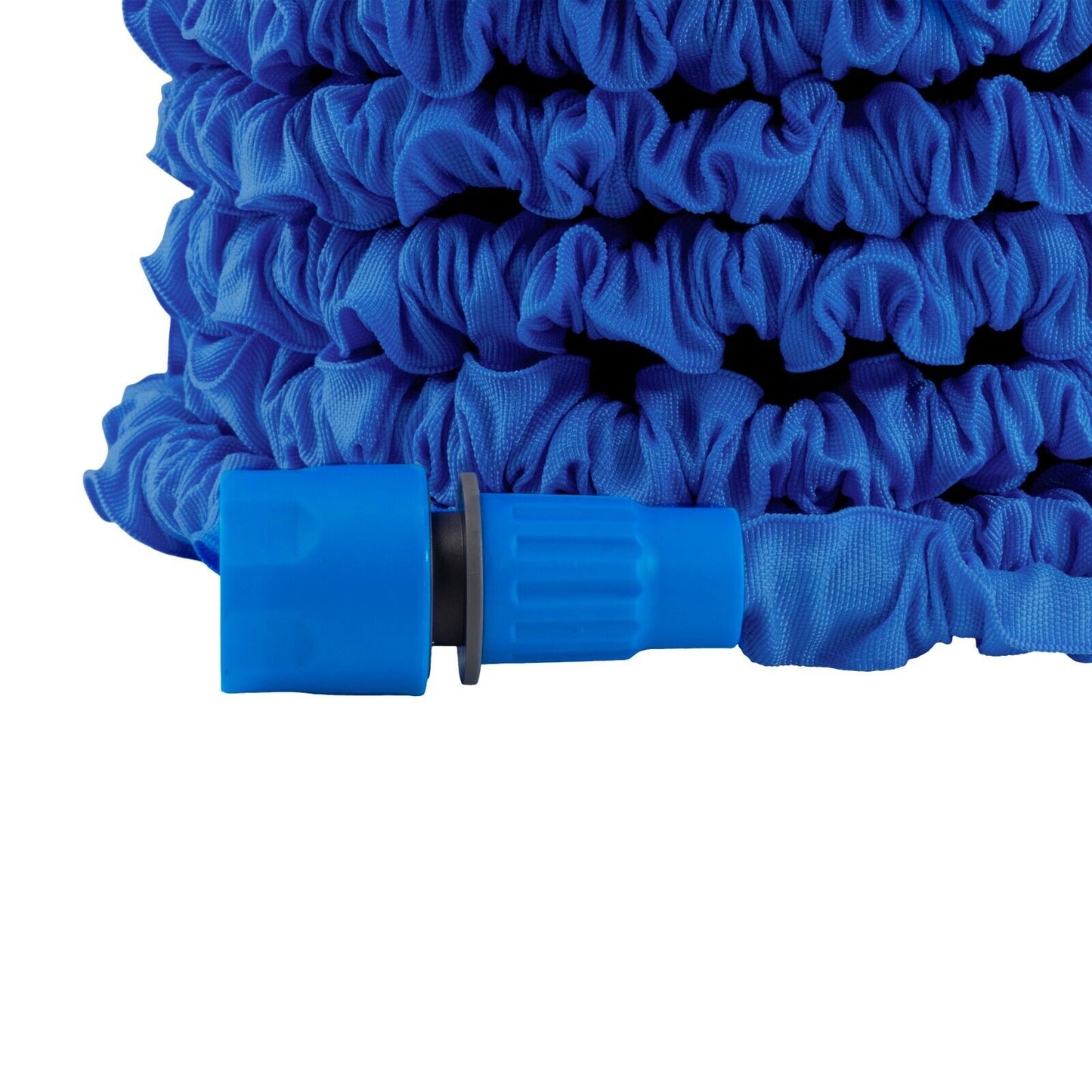 Blue Expandable Pressure Water Hose Set with Sprayer