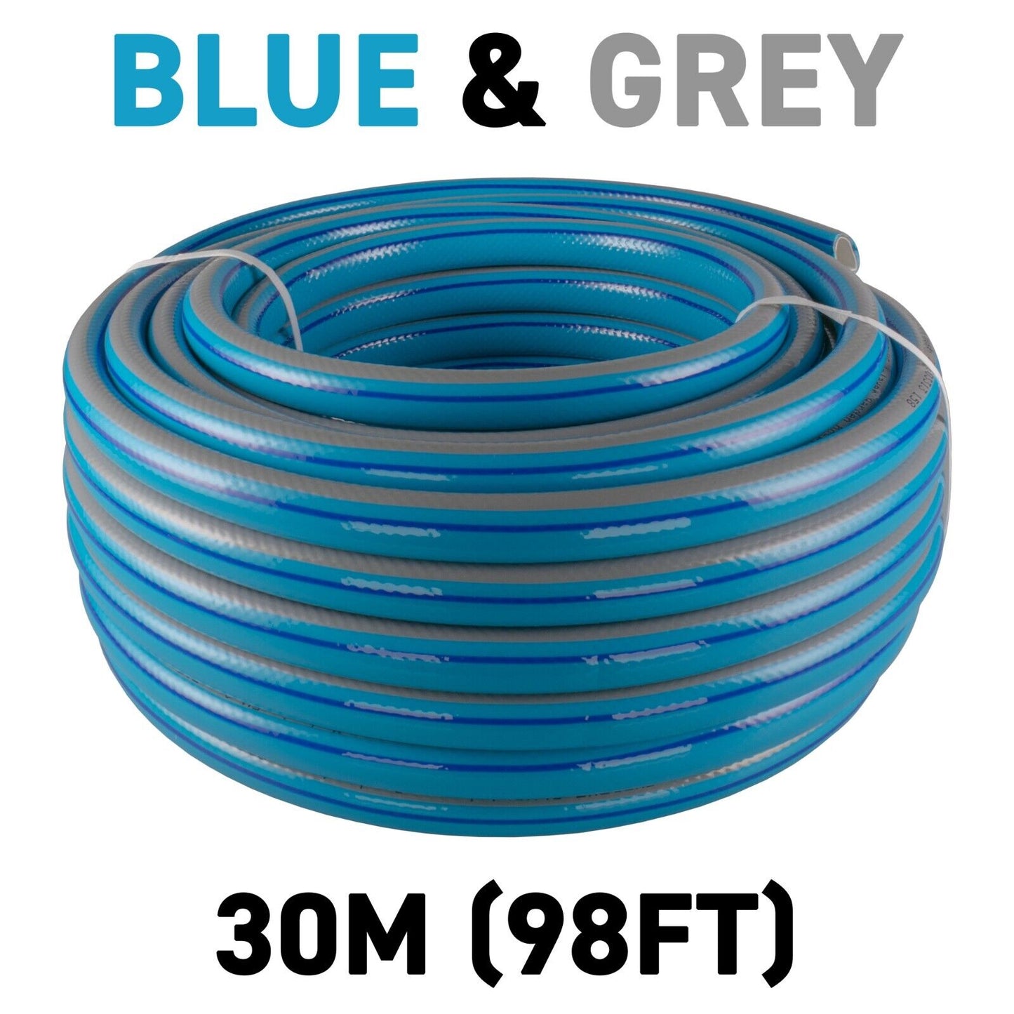 1/2" Blue Supreme+ Garden Hose Pipe, 4-Layer