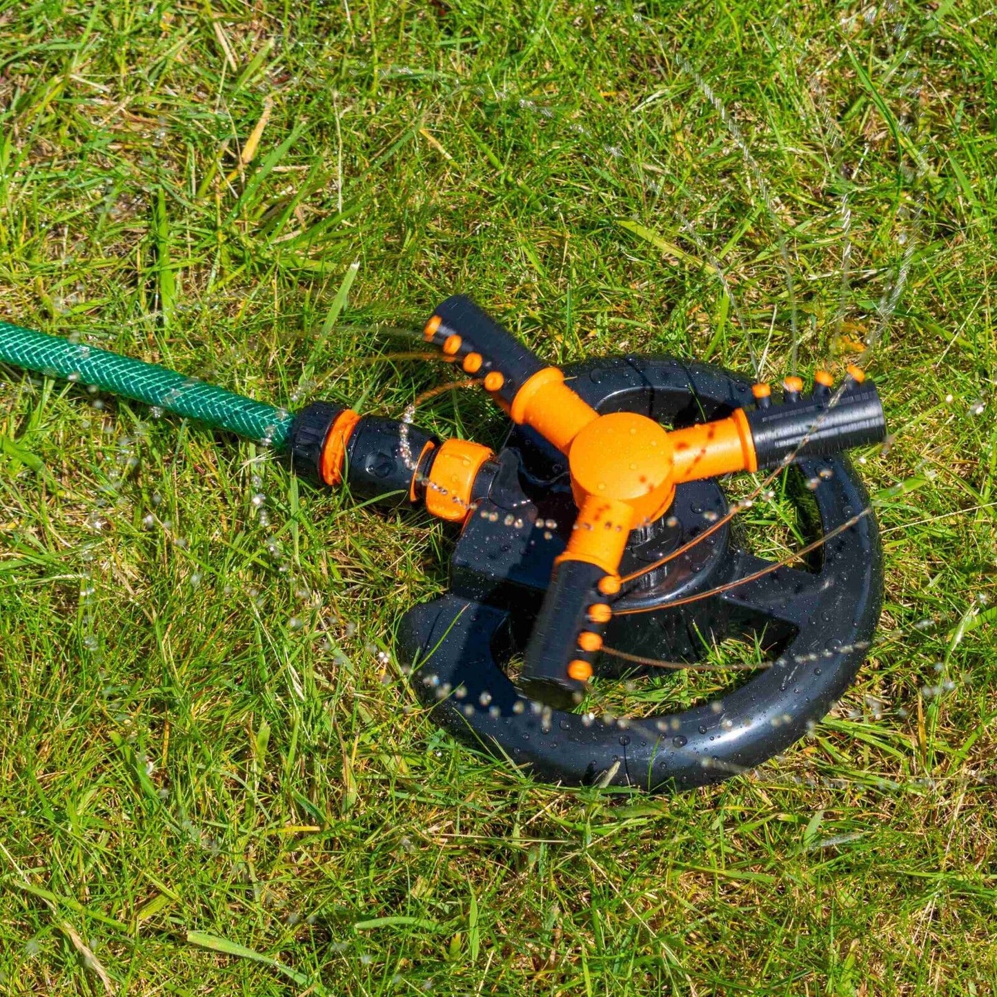 3-Arm Rotating Garden Lawn Sprinklers