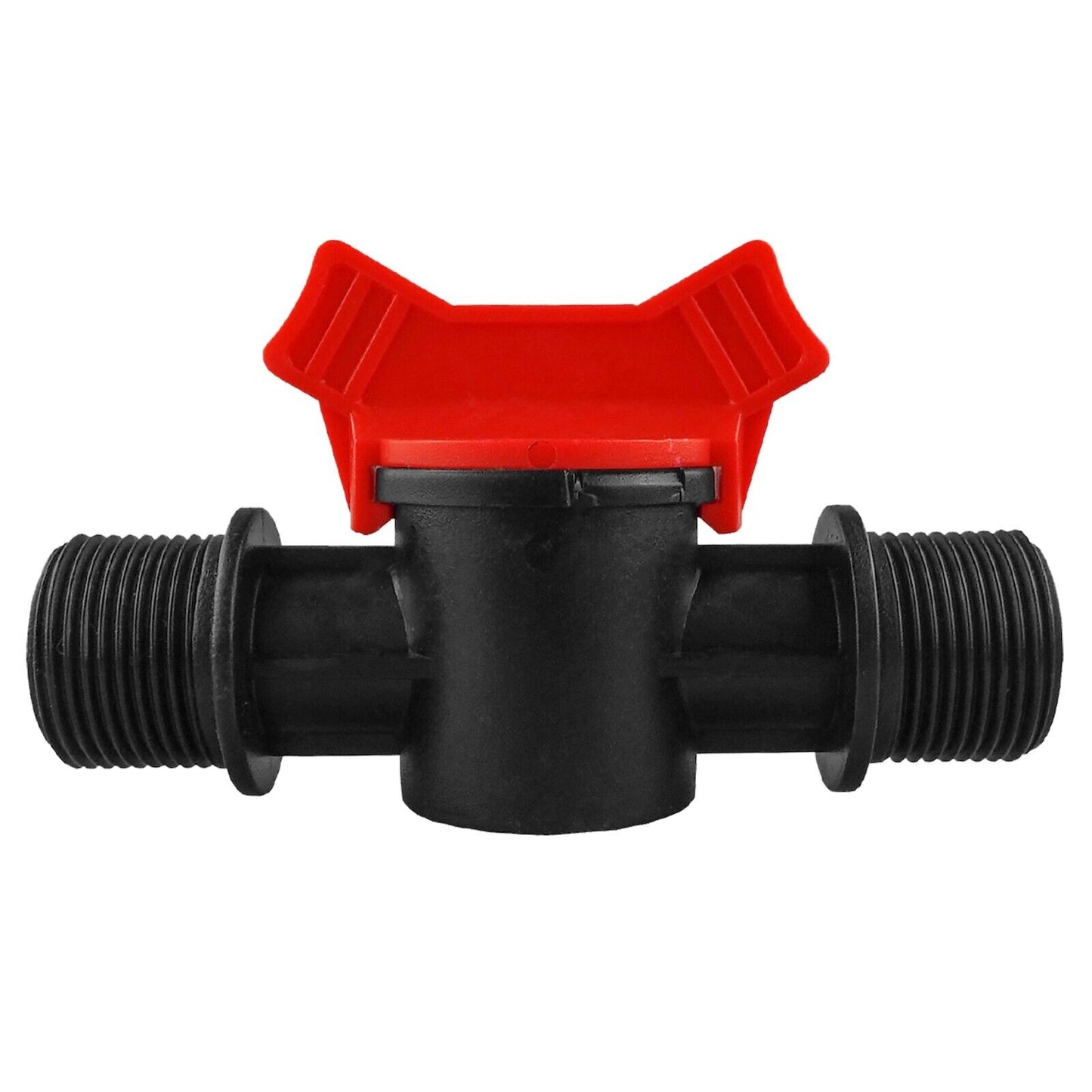 Pipe Valve 3/4" Male to 1/2" Male BSP Threaded Reducing In Line Water Irrigation