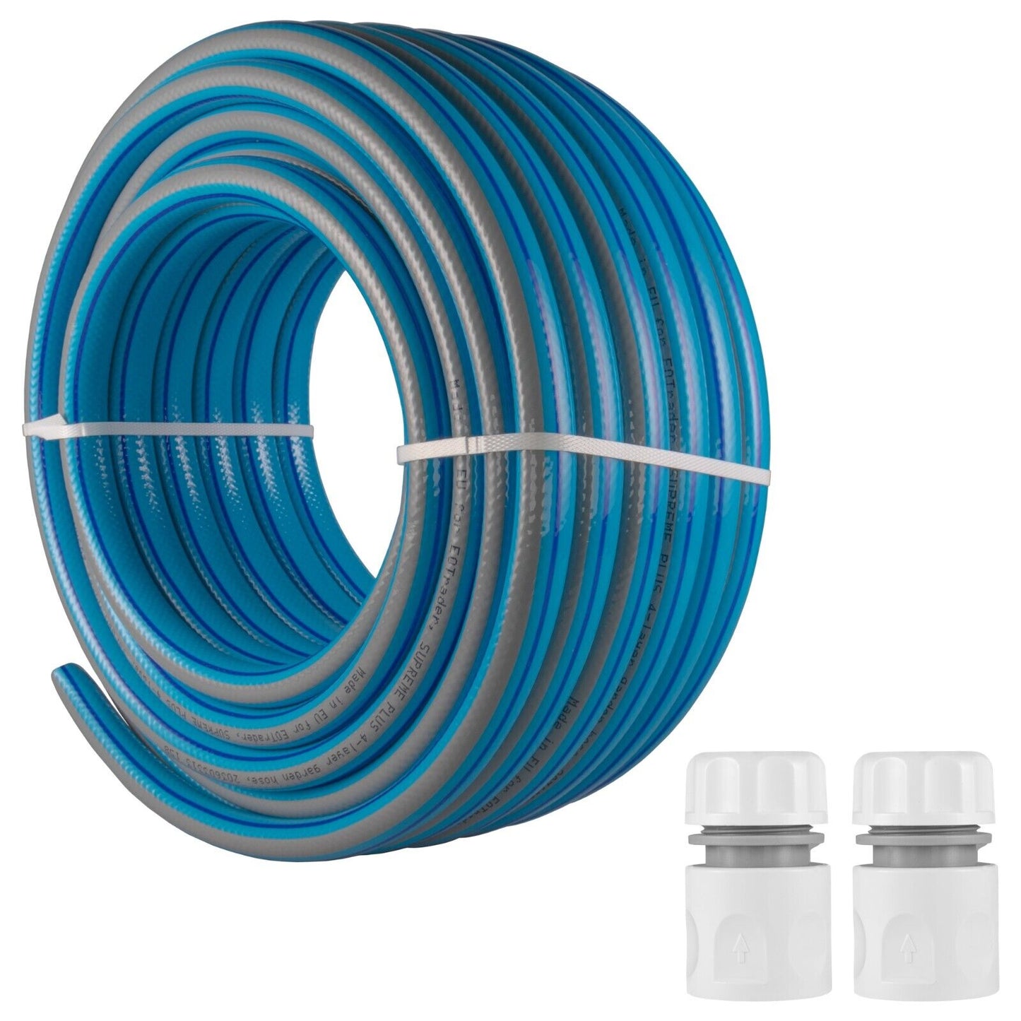 1/2" Supreme Plus Blue Garden Hose-cart Connection Set