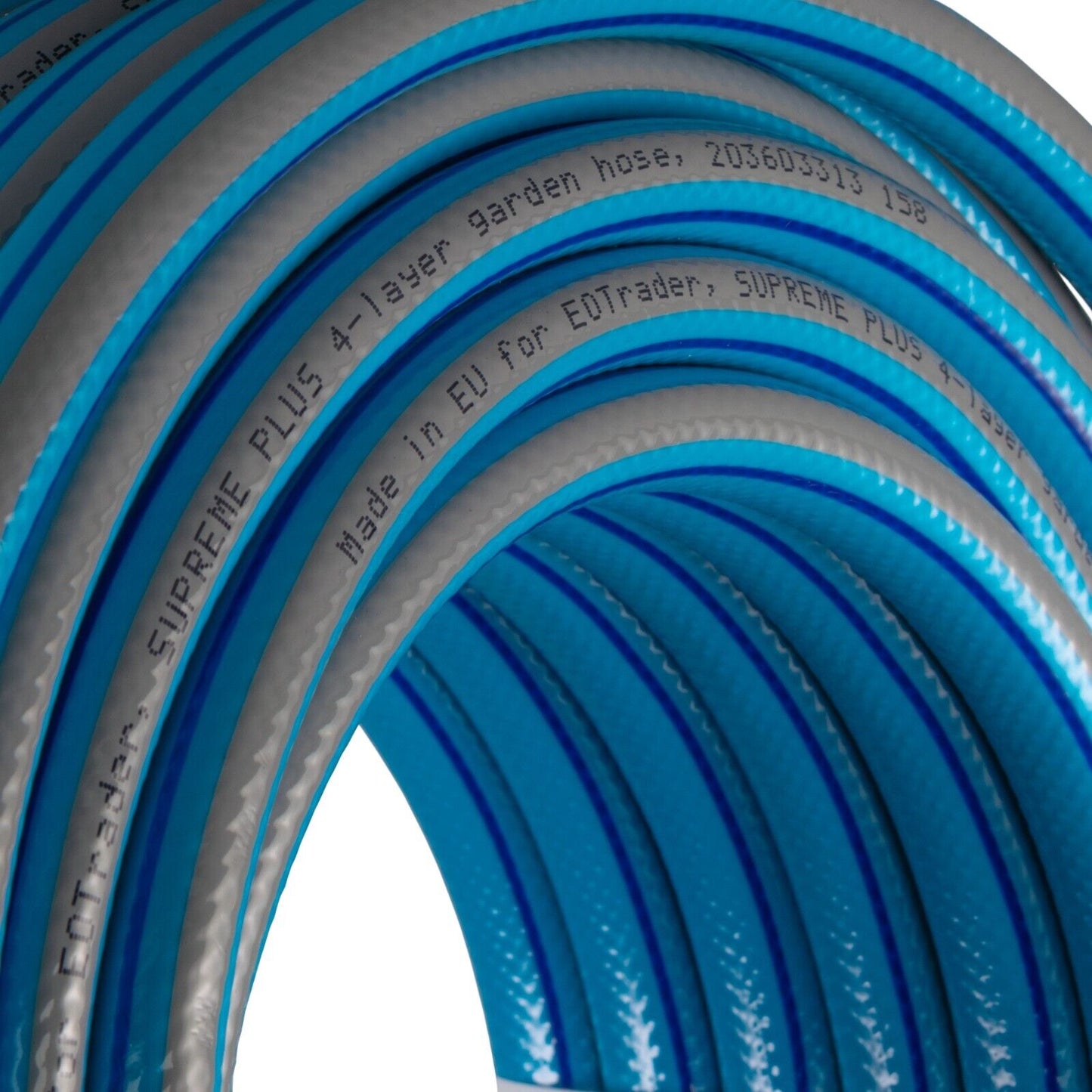 10m Supreme Plus 1/2" Blue Garden Hose-cart Extension Set