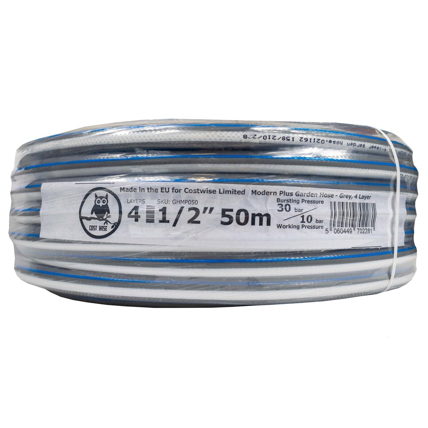 1/2" Grey Reinforced Modern+ Garden Hose Pipe