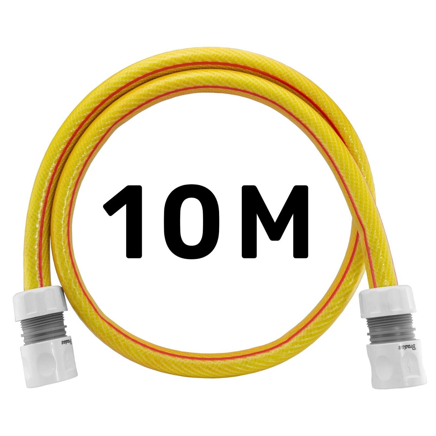 3/4" Royal Yellow Hosepipe Connection Set, 10m