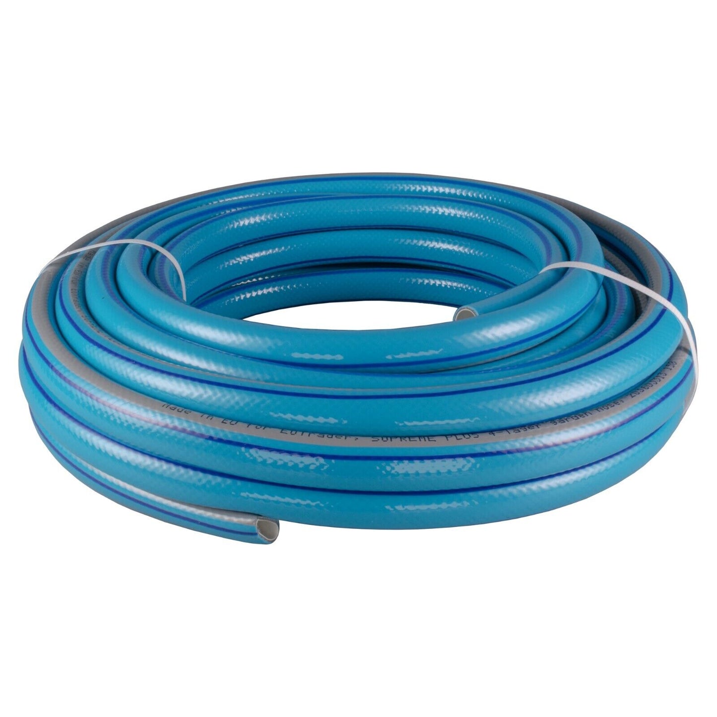5m Blue Supreme+ 1/2″ Reinforced Garden Hose, 4-Layer