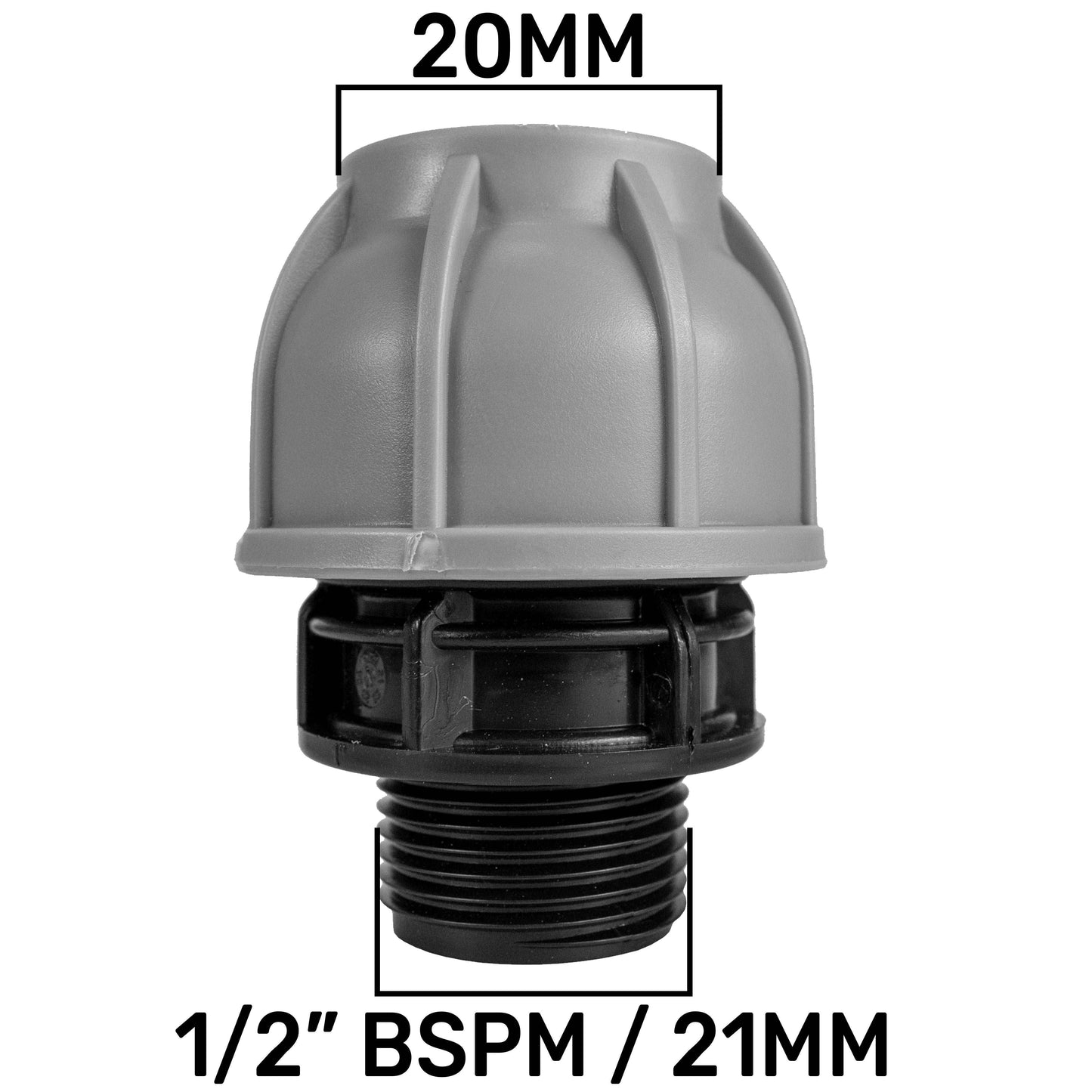 MDPE Pipe Straight Connector & Joiner