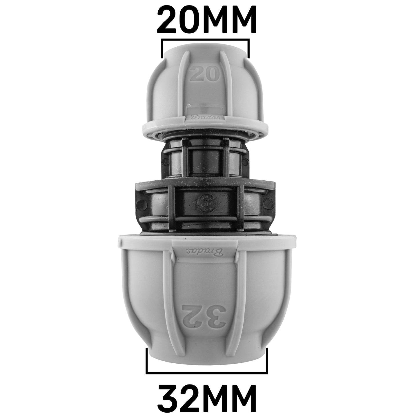 MDPE Pipe Straight Connector & Joiner