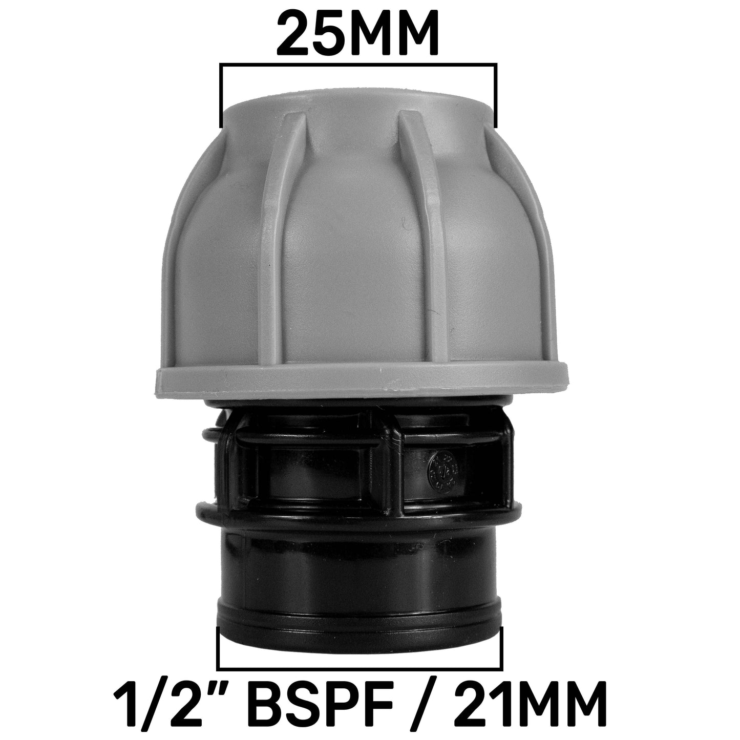MDPE Pipe Straight Connector & Joiner