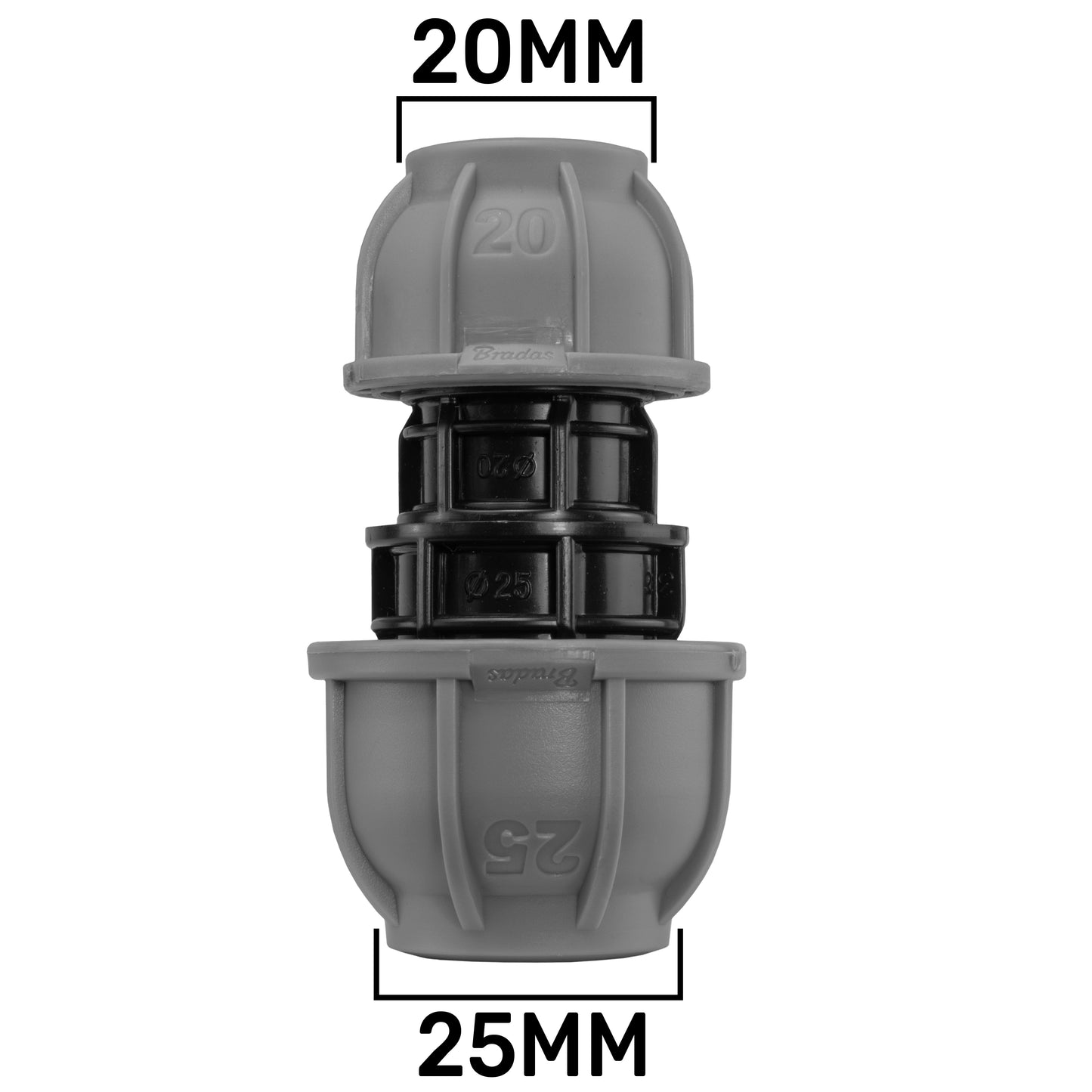 MDPE Pipe Straight Connector & Joiner