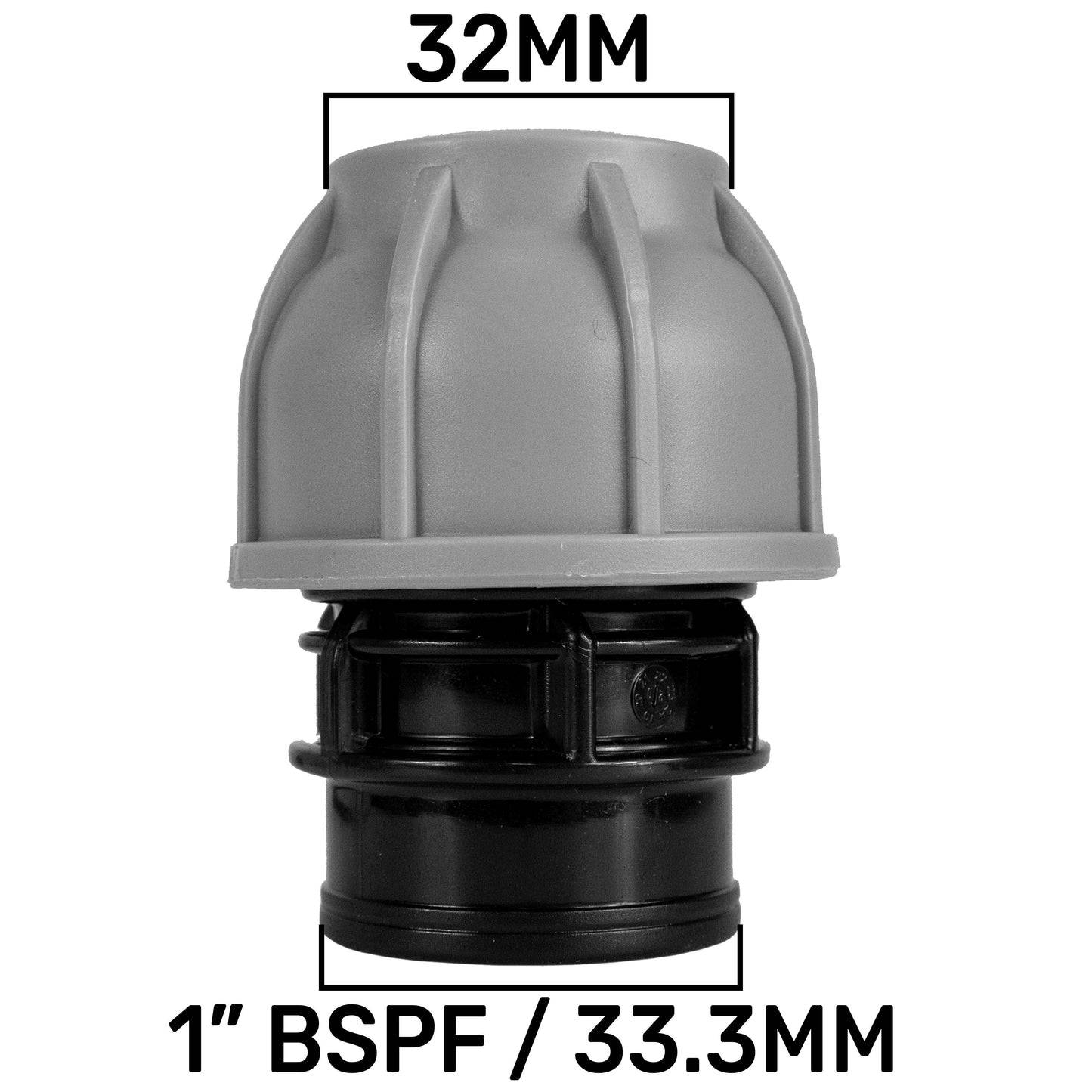 MDPE Pipe Straight Connector & Joiner