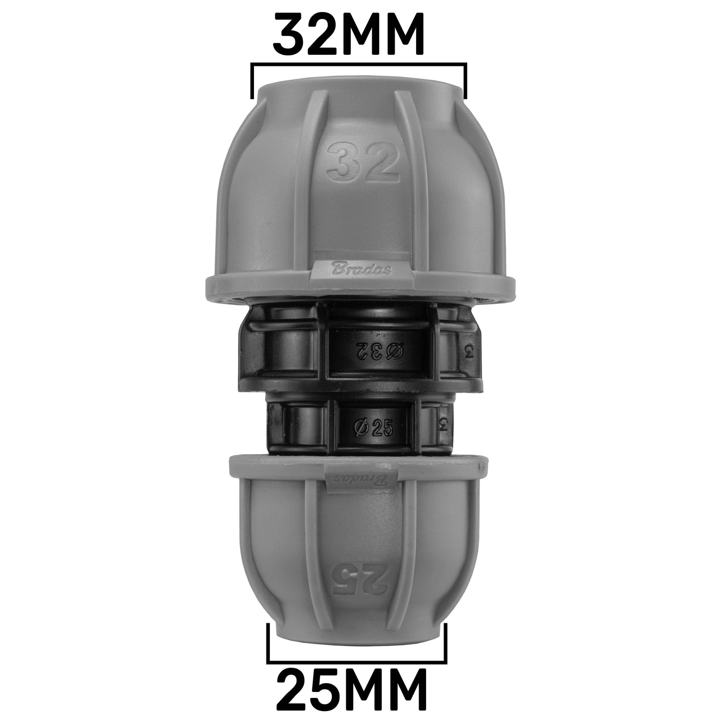 MDPE Pipe Straight Connector & Joiner
