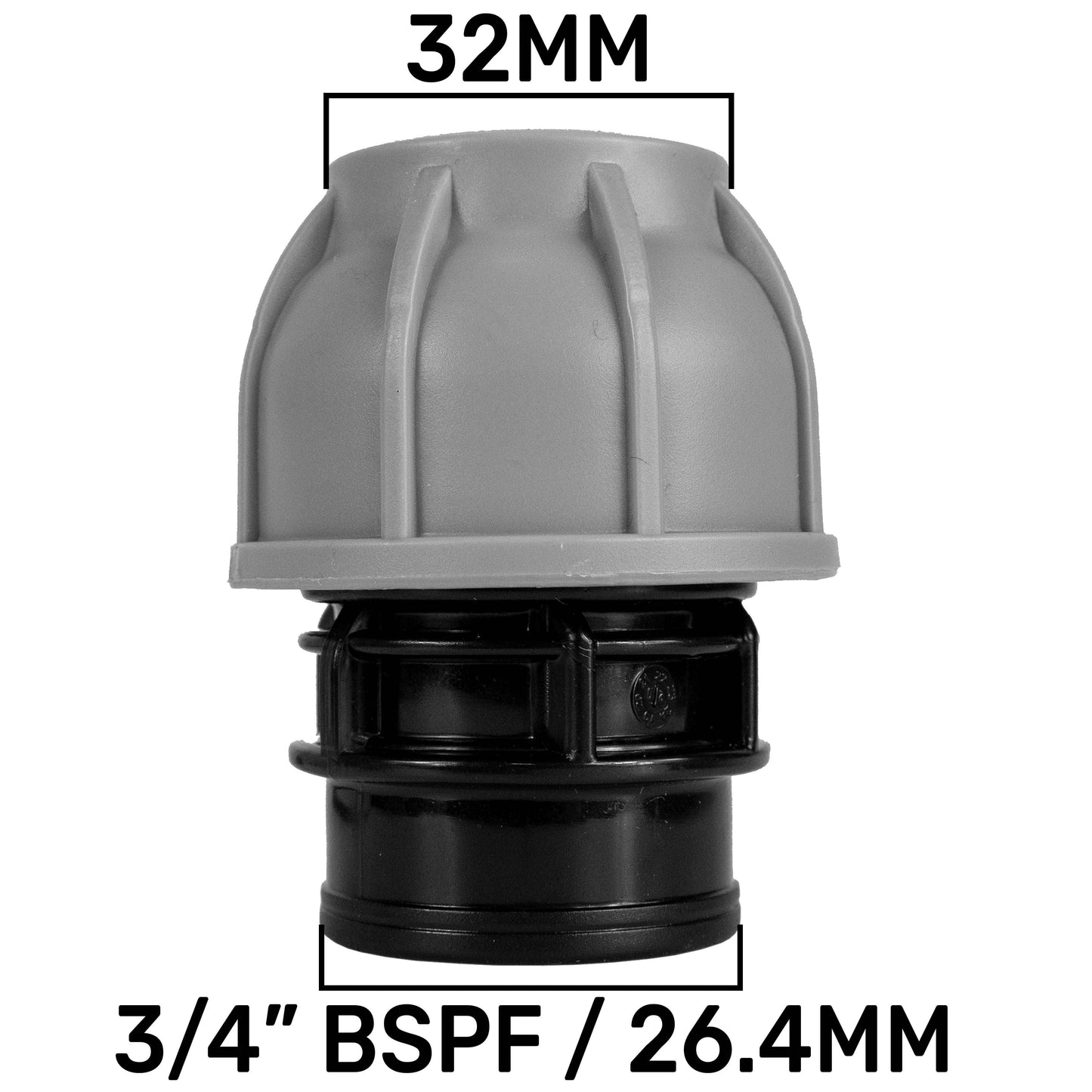 MDPE Pipe Straight Connector & Joiner