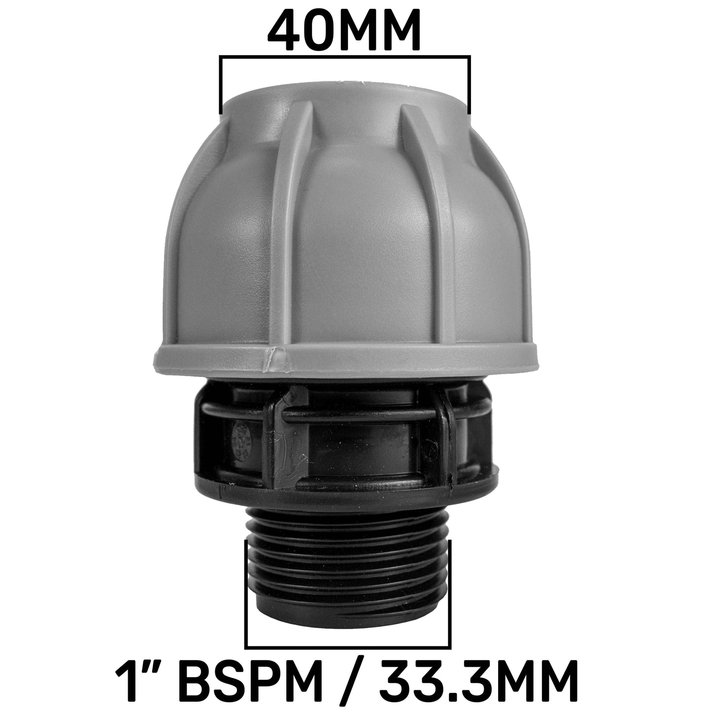 MDPE Pipe Straight Connector & Joiner