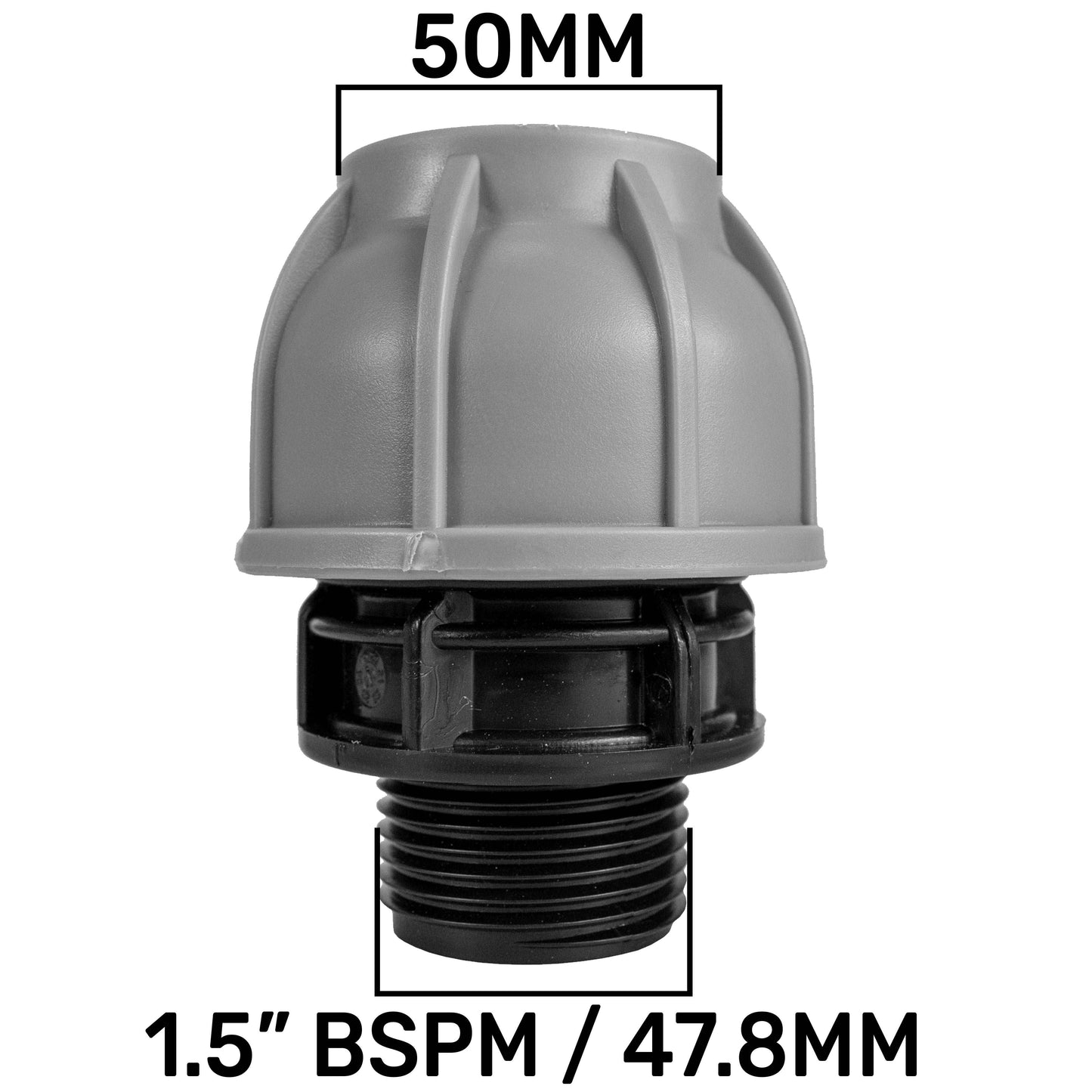 MDPE Pipe Straight Connector & Joiner
