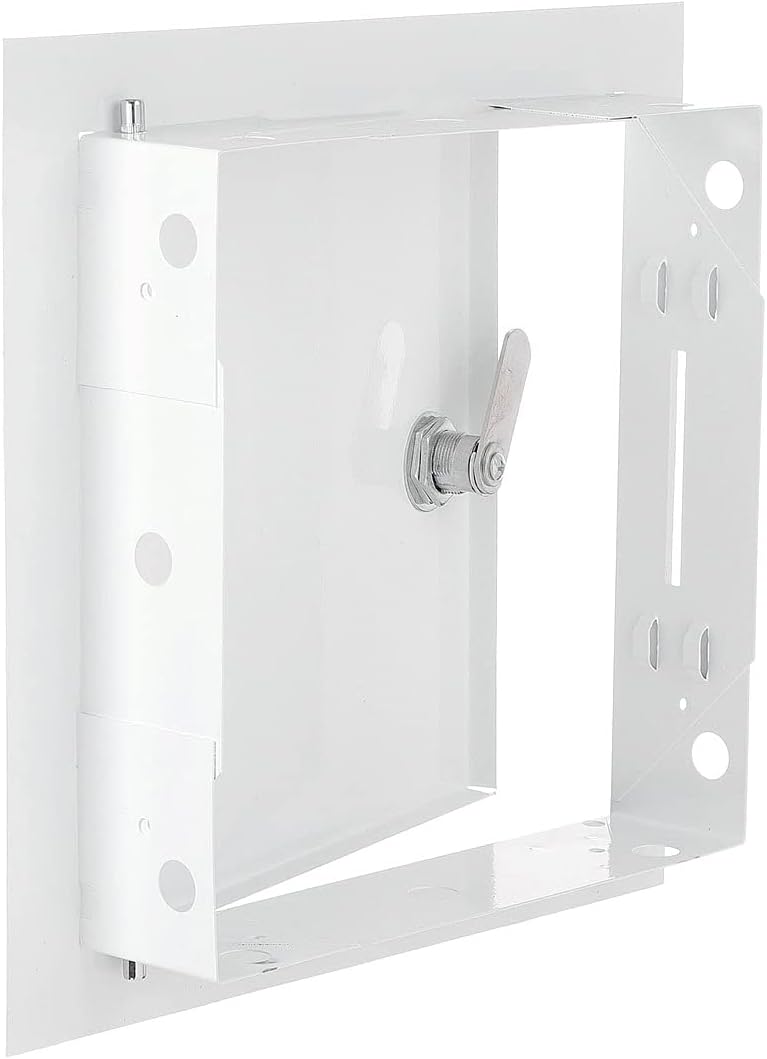 Lockable White Access Panel Service Door, 200mm x 300mm