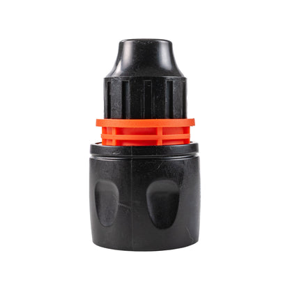 10mm Female Hose Connector, Black