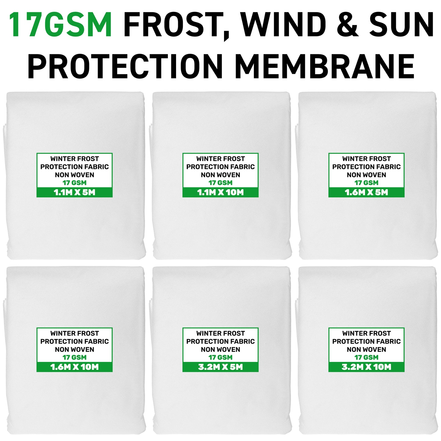 17gsm Heavy Duty Plant Protection Fleece Fabric Jackets