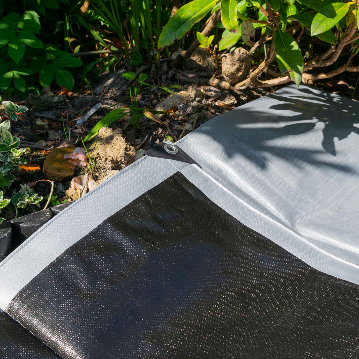 5m x 5m Silver 300gsm Pool Tarp